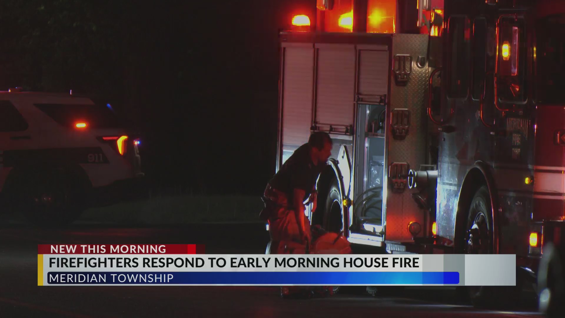 Fire crews respond to early morniing house fire – WLNS 6 News