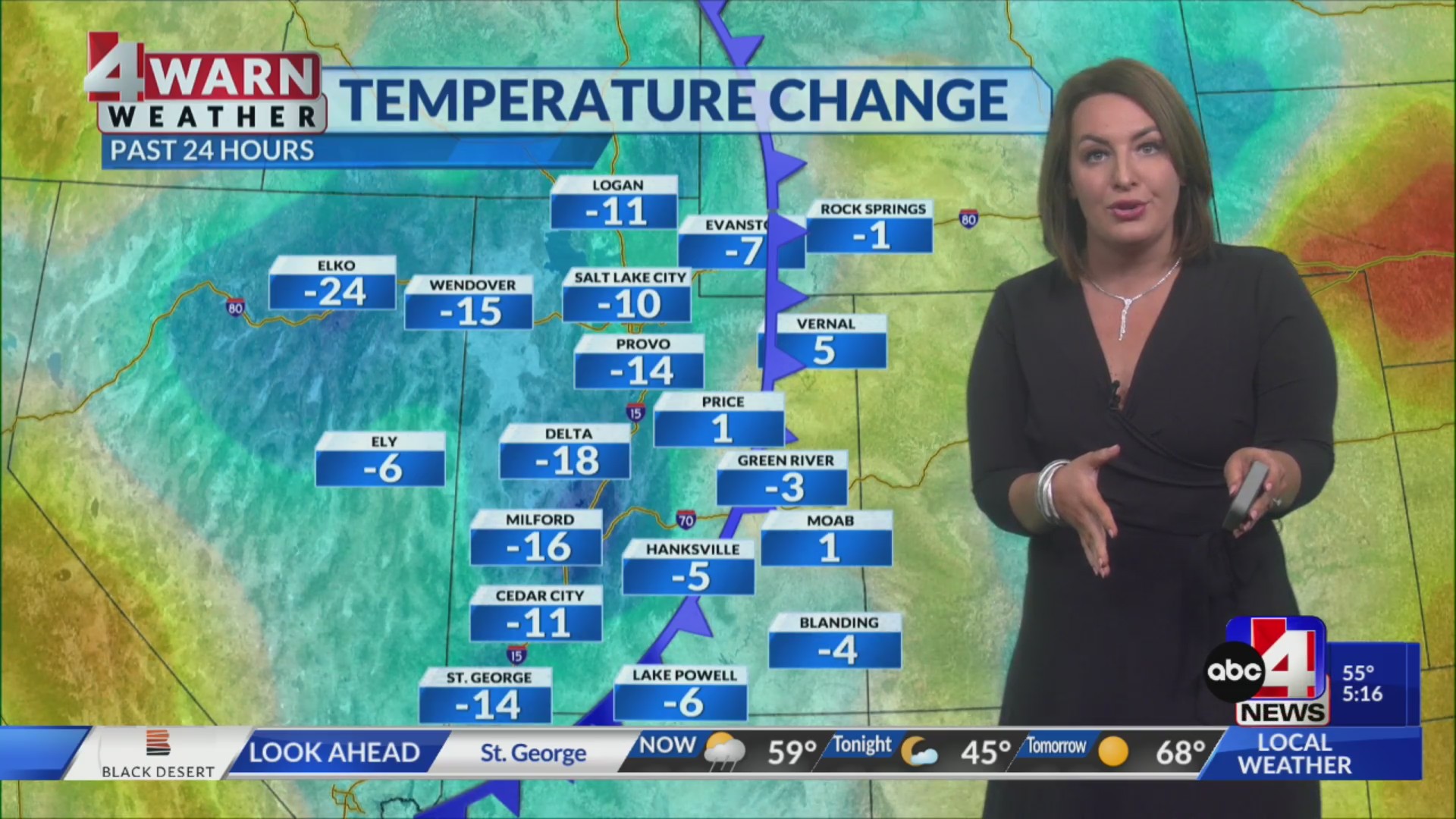 Scattered showers and storms for valley areas with Mountain snow – ABC4 ...
