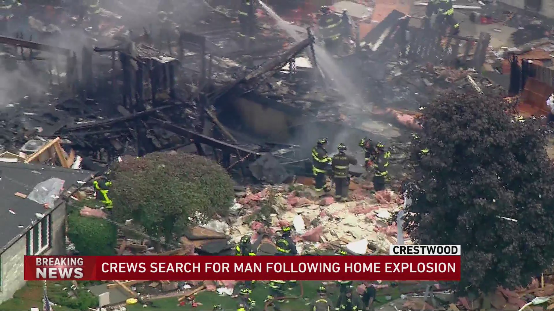 Emergency crews search for man after home explosion – WGN-TV