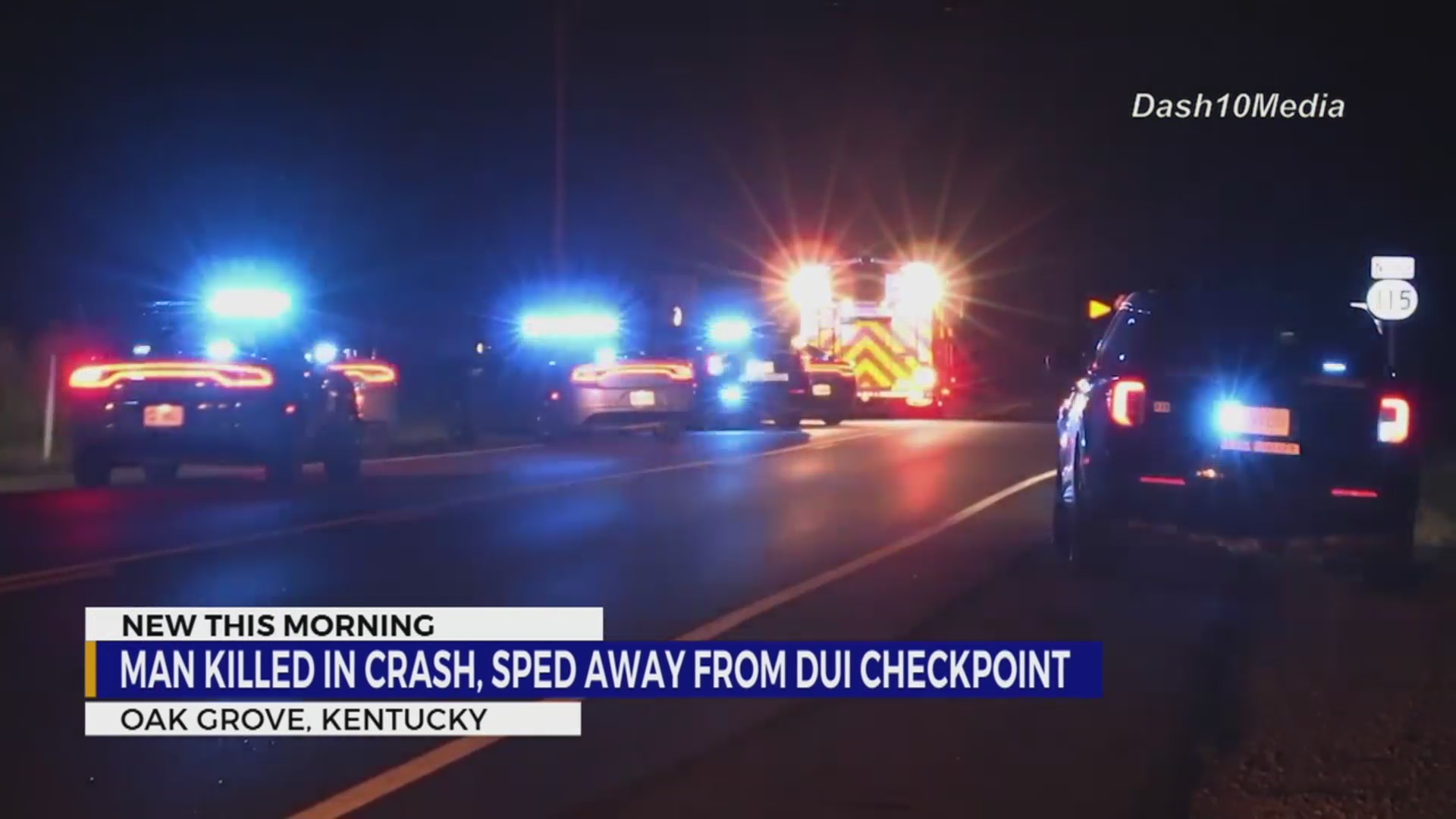 Man killed in crash after fleeing DUI checkpoint – WKRN News 2