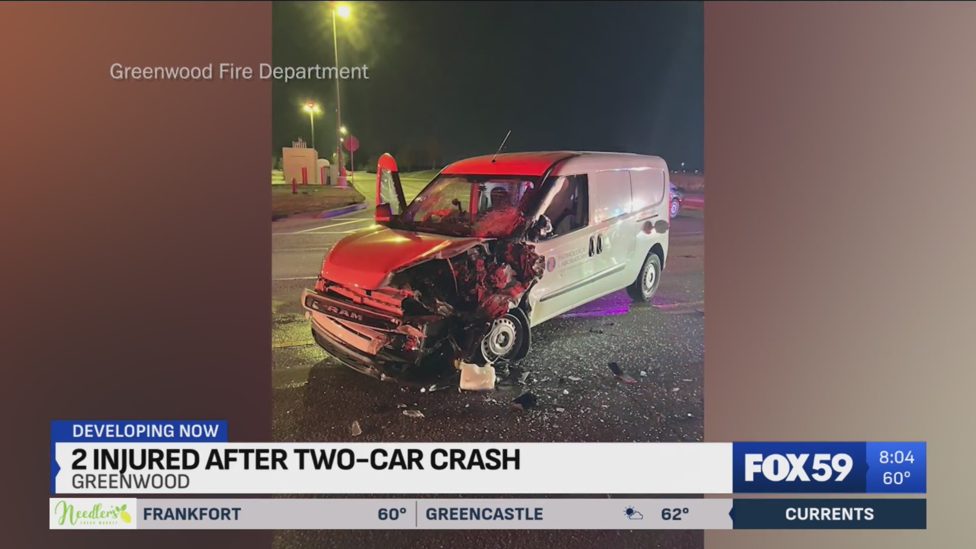 2 injured in County Line Road crash in Greenwood – Fox 59