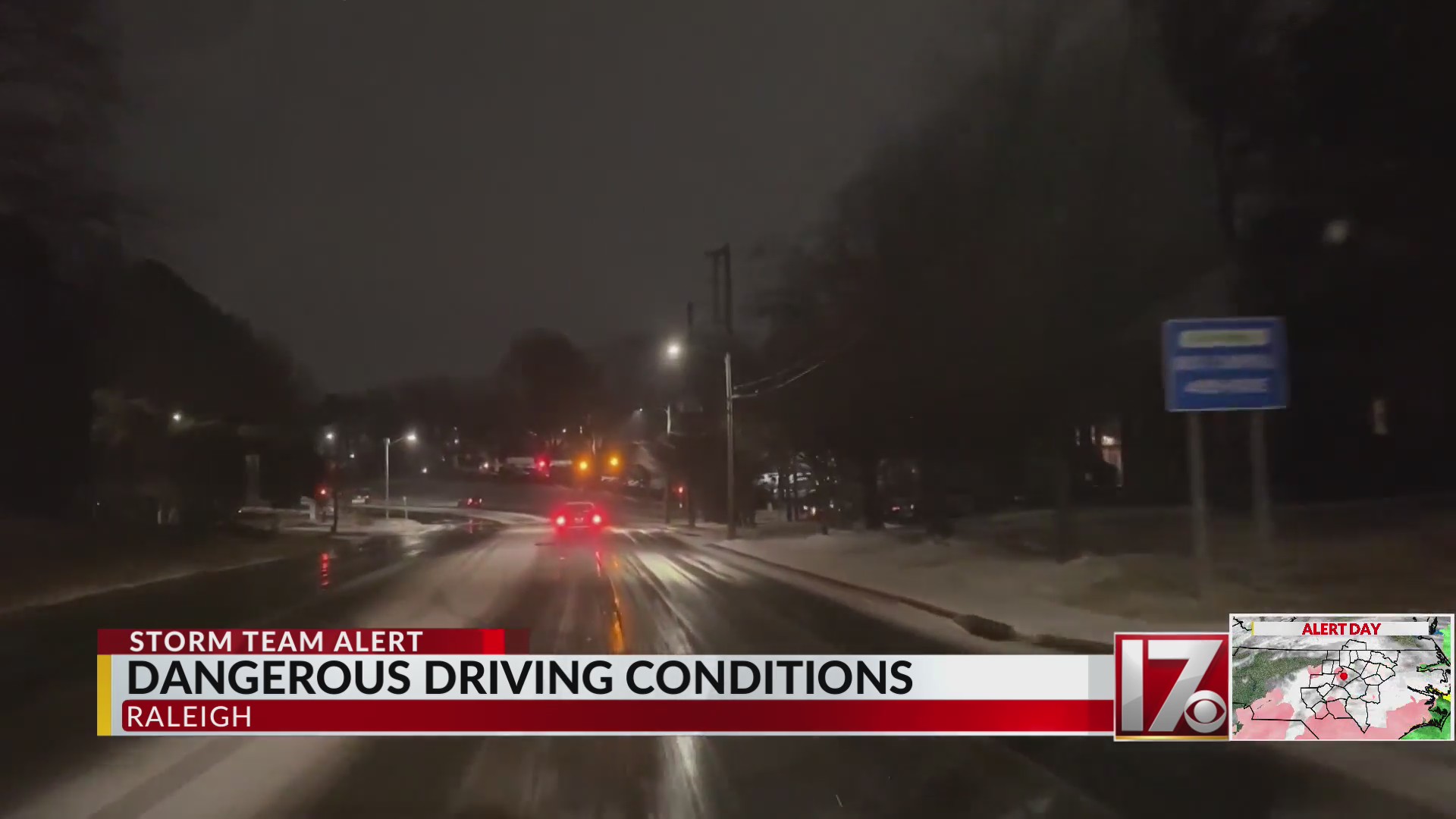 Raleigh, NCDOT crews working to keep roads clear during storm – CBS17.com