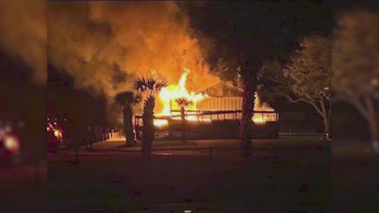 Walton County Fire Rescue fights early morning fire at Grady Brown Park ...