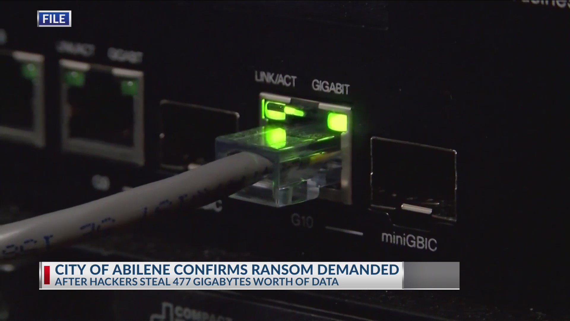 Multiple Ransom's Demanded City of Abilene confirms ransom demanded after hackers steal 477Gs of ...
