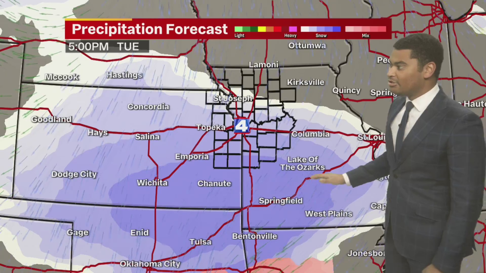 Two rounds of snow then brutal cold – FOX 4 Kansas City WDAF-TV | News ...