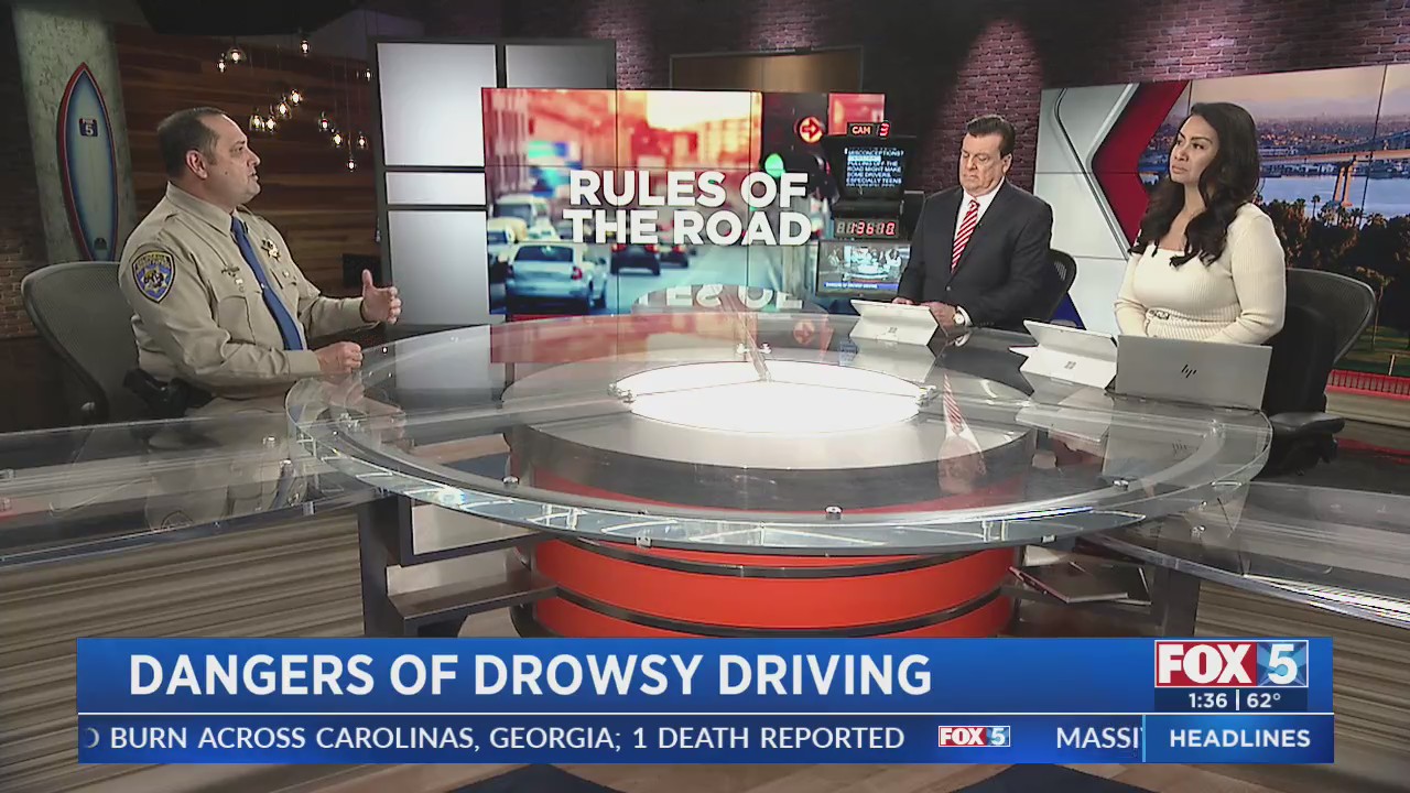 Dangers of drowsy driving – FOX 5 San Diego & KUSI News