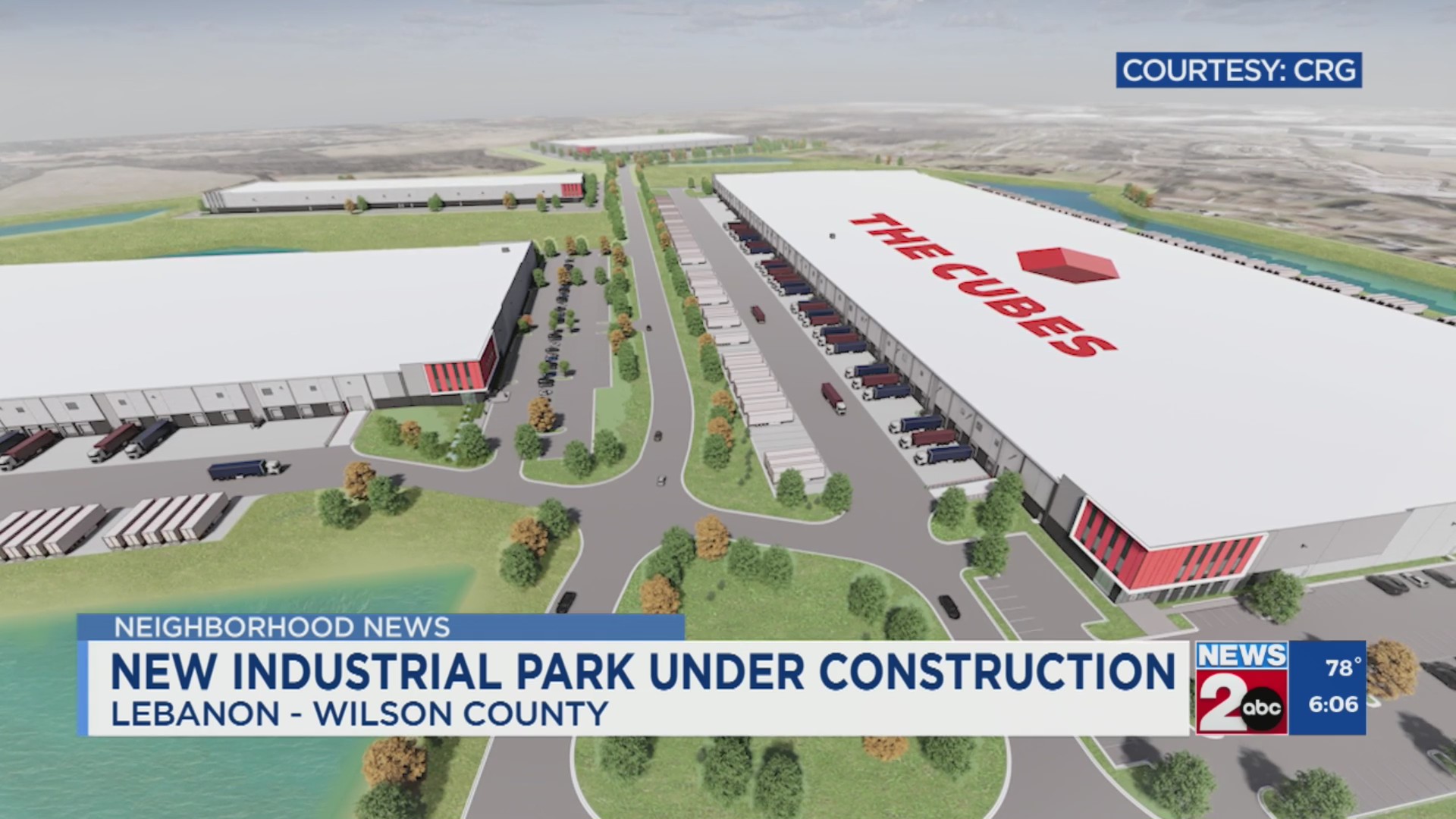 New industrial park under construction in Lebanon, TN – WKRN News 2