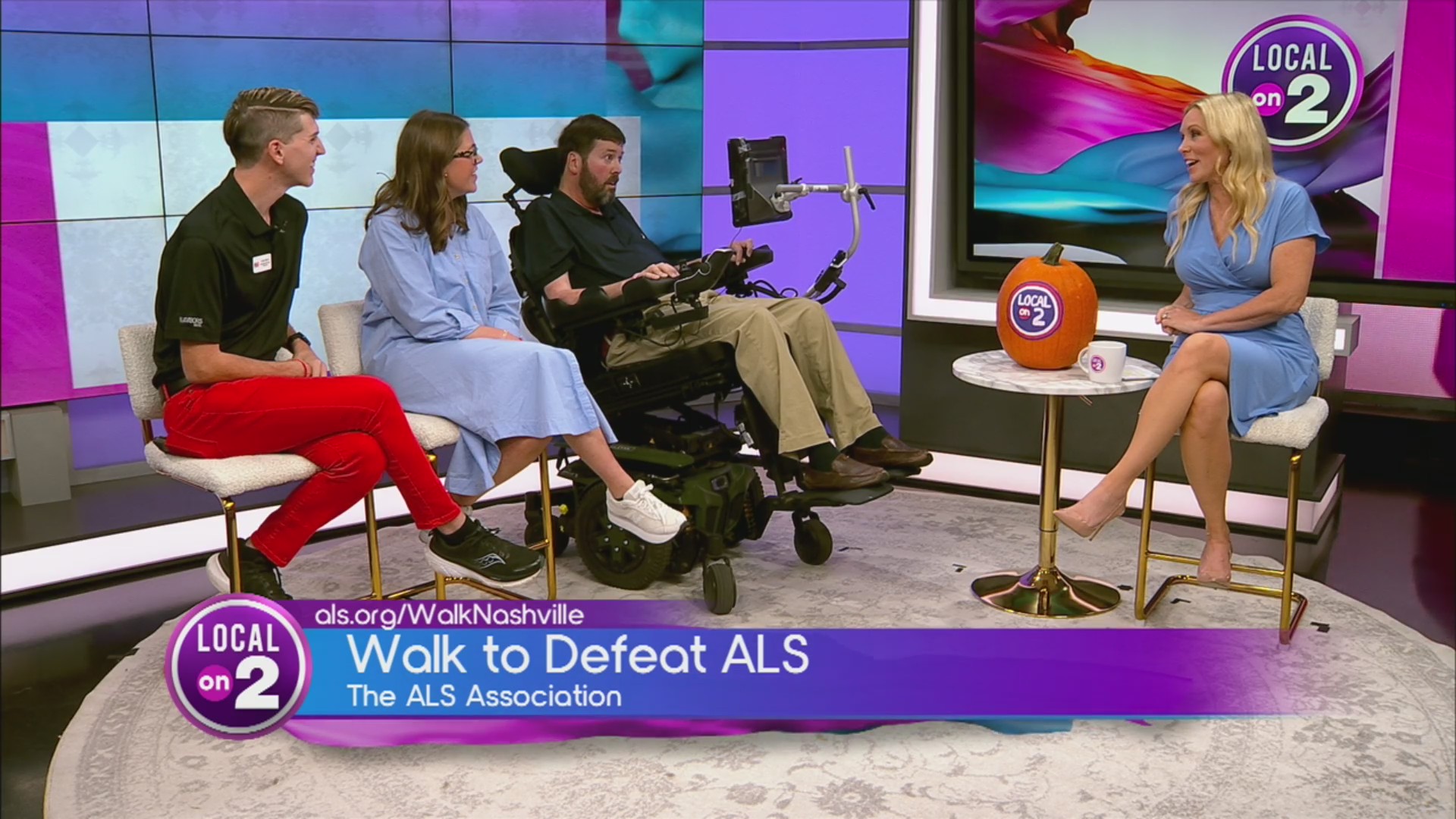 Laura Pinner Walk to Defeat ALS – WKRN News 2