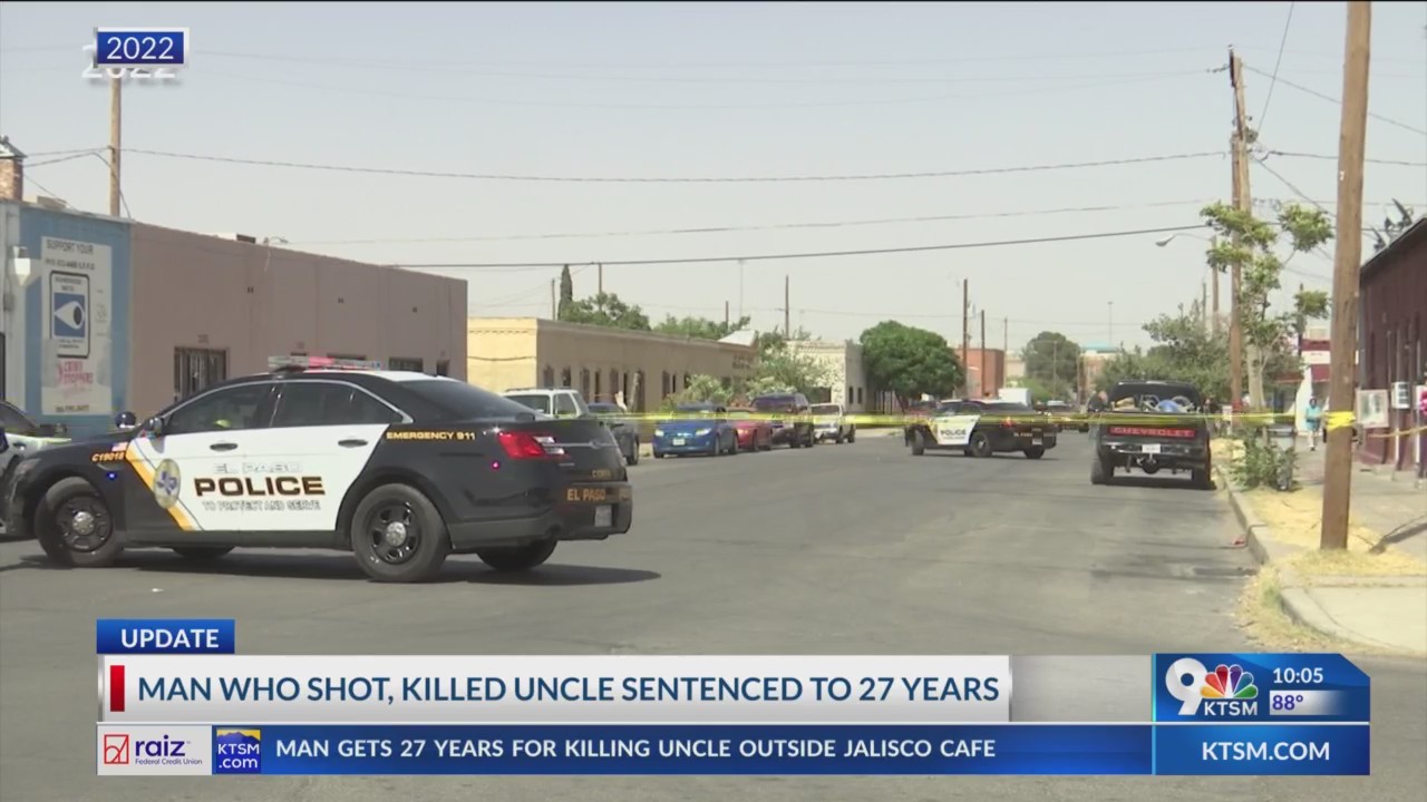 Man gets 27 years in shooting death of his uncle – KTSM 9 News