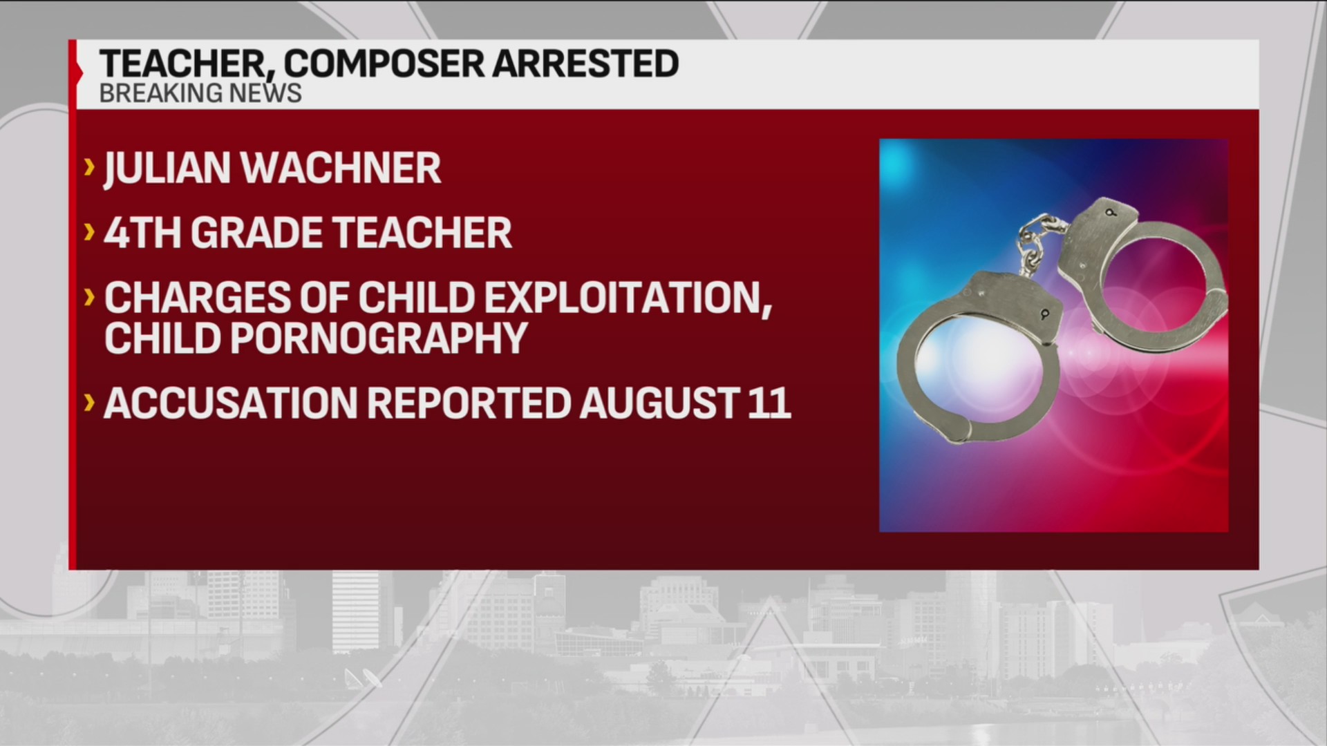 Teacher and composer arrested in child exploitation case – Fox 59