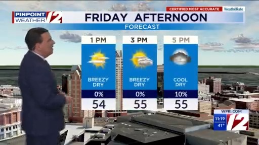 WPRI 12 Weather Forecast 11/6/25 Cool Dry Friday Afternoon – WPRI.com