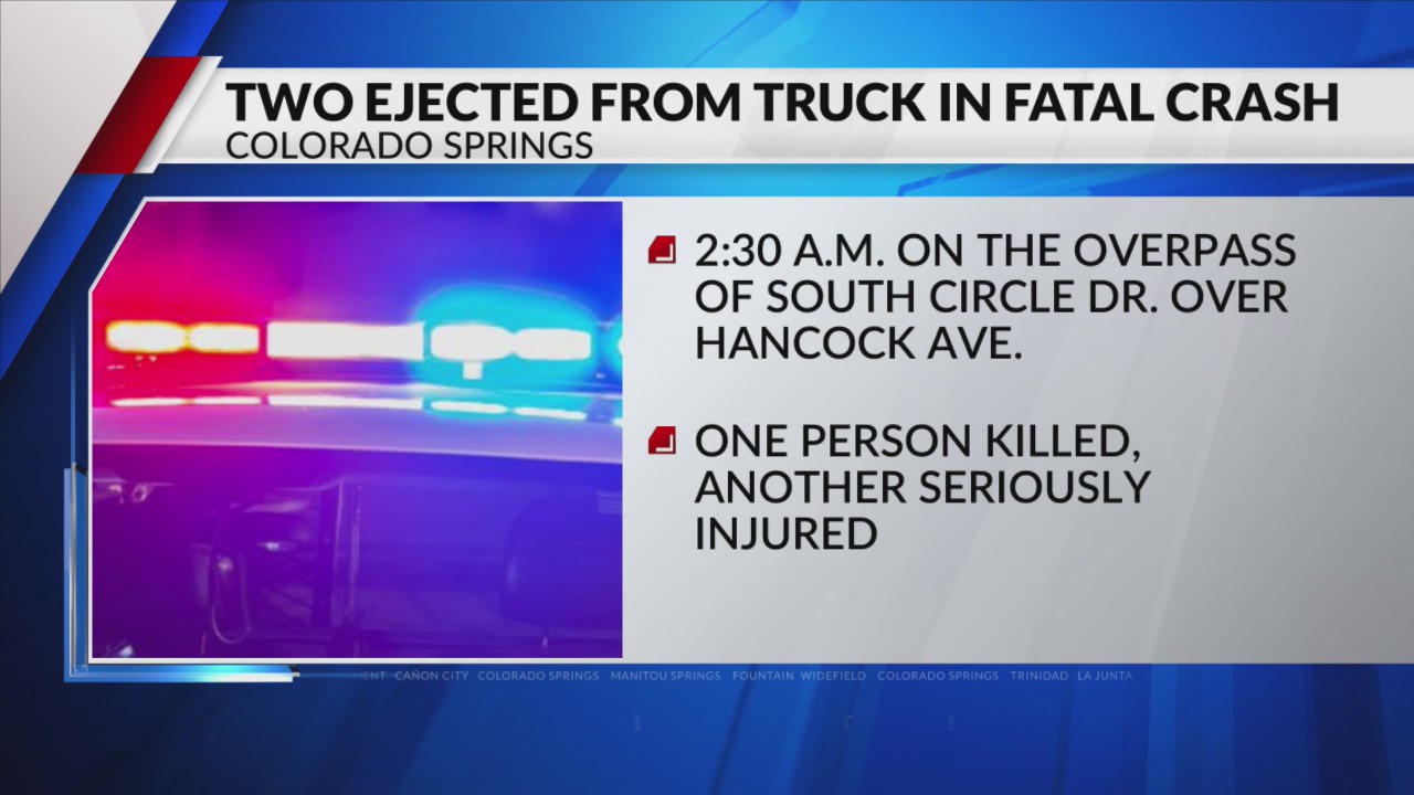 Two ejected from back of pickup truck in fatal crash – FOX21 News Colorado
