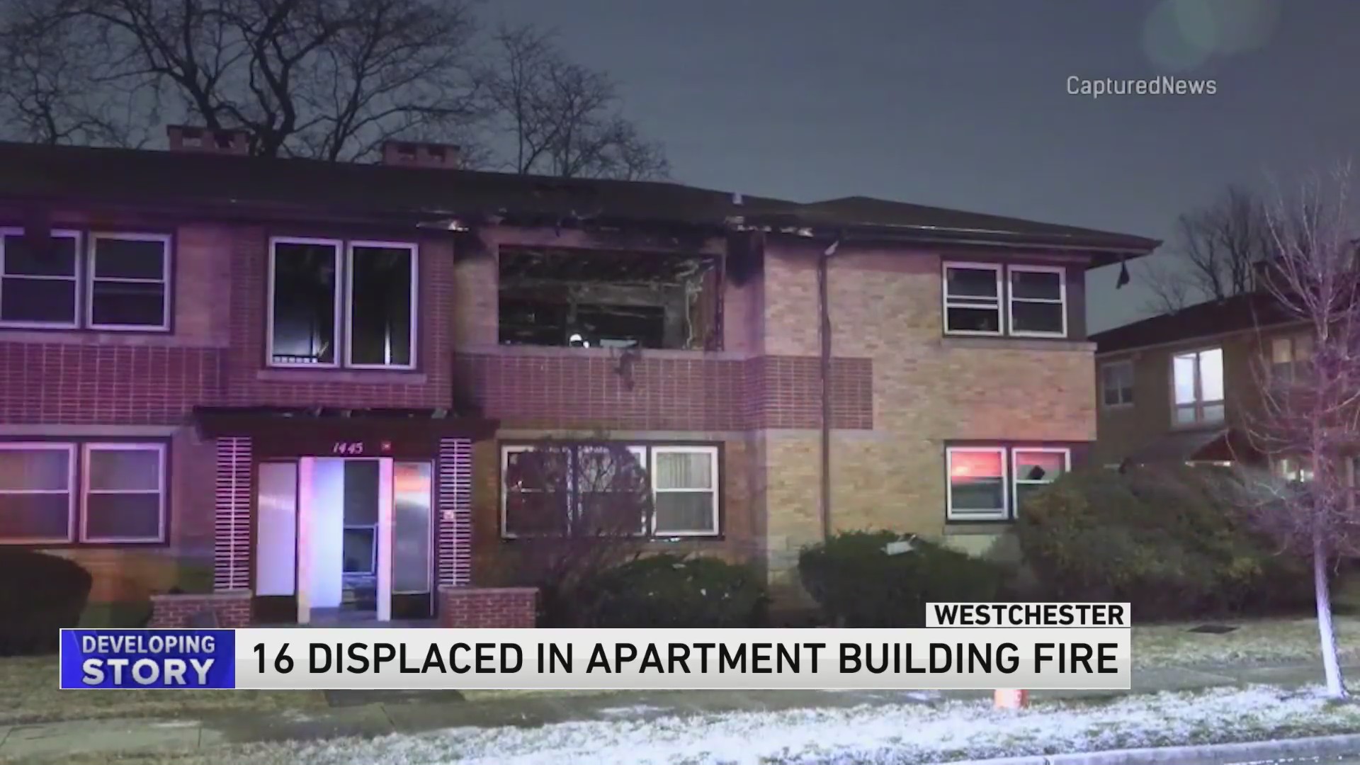 16 residents displaced from apartment building by overnight fire in ...