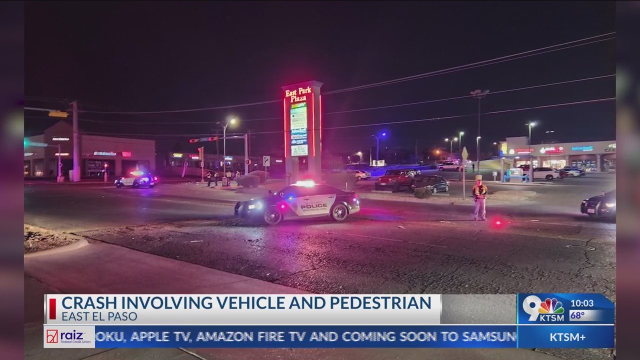 2 people hurt in crash involving pedestrians in East El Paso – KTSM 9 News
