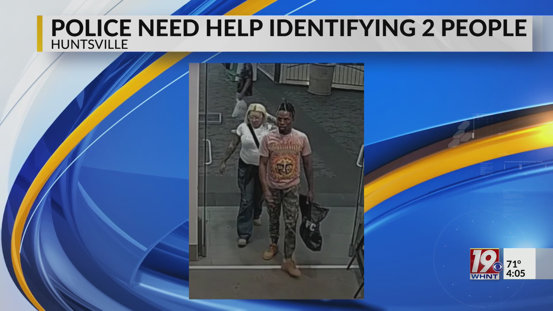 Police Need Help Identifying 2 People | November 12, 2024 | News 19 at ...