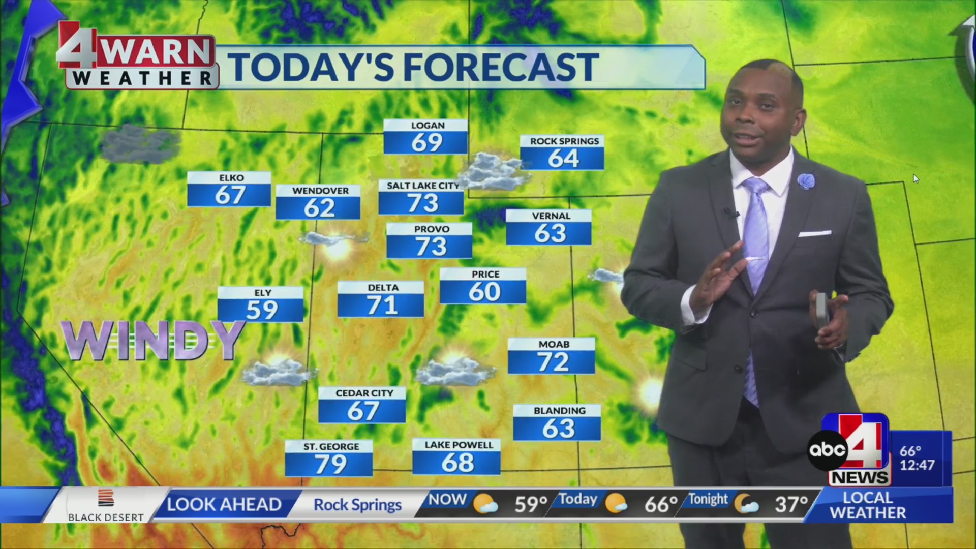 Warm Wednesday afternoon, but a front brings showers and cooler ...