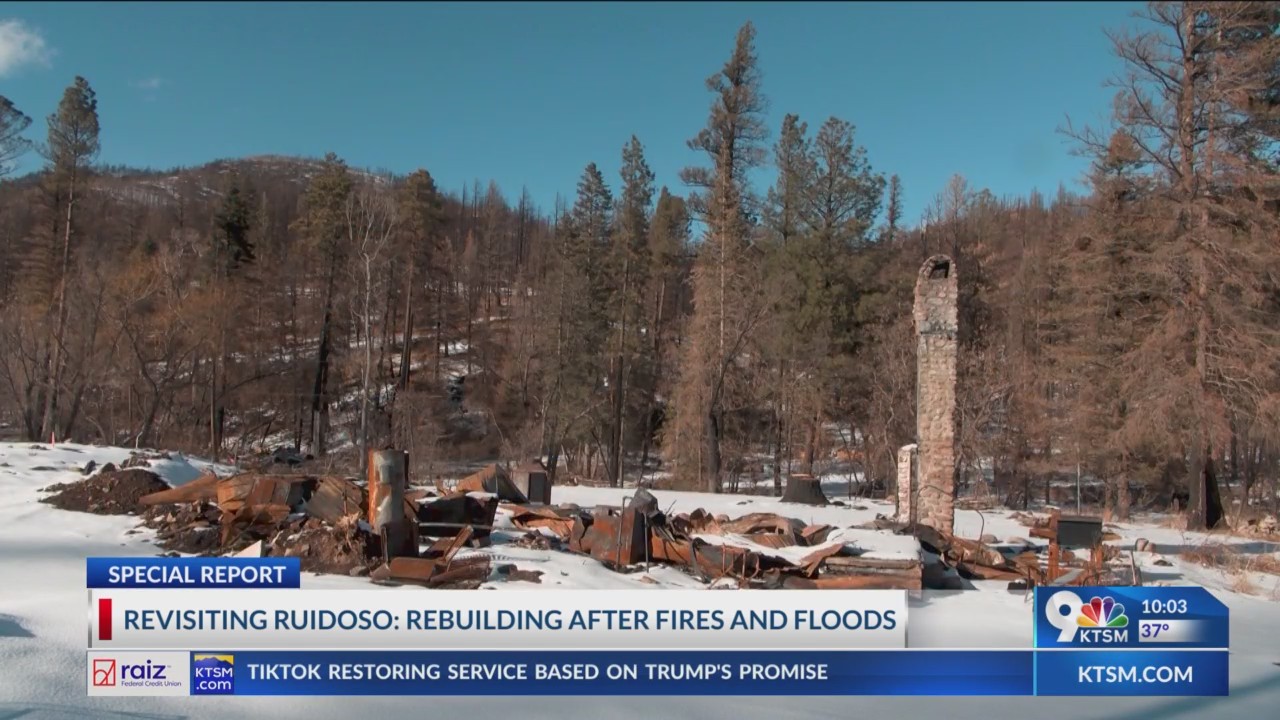 Ruidoso rebuilding after devastating fires, flooding – KTSM 9 News