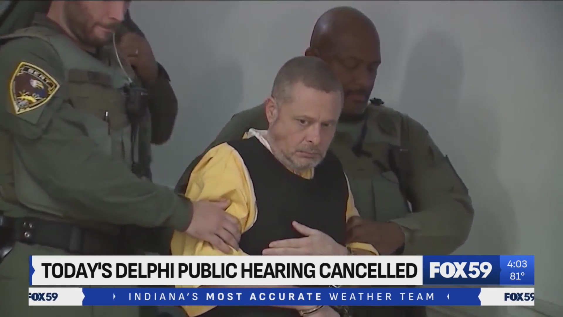 Status hearing Friday in Delphi murders case – Fox 59