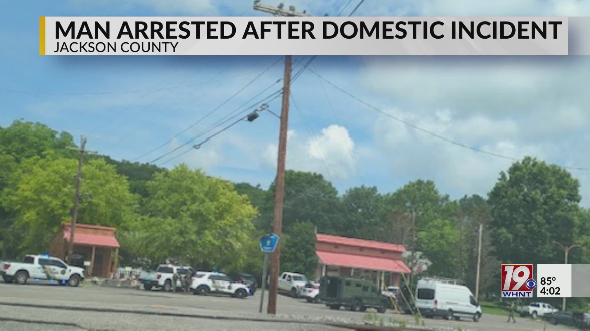 Jackson County Man Arrested After Barricading Himself Inside Home With ...