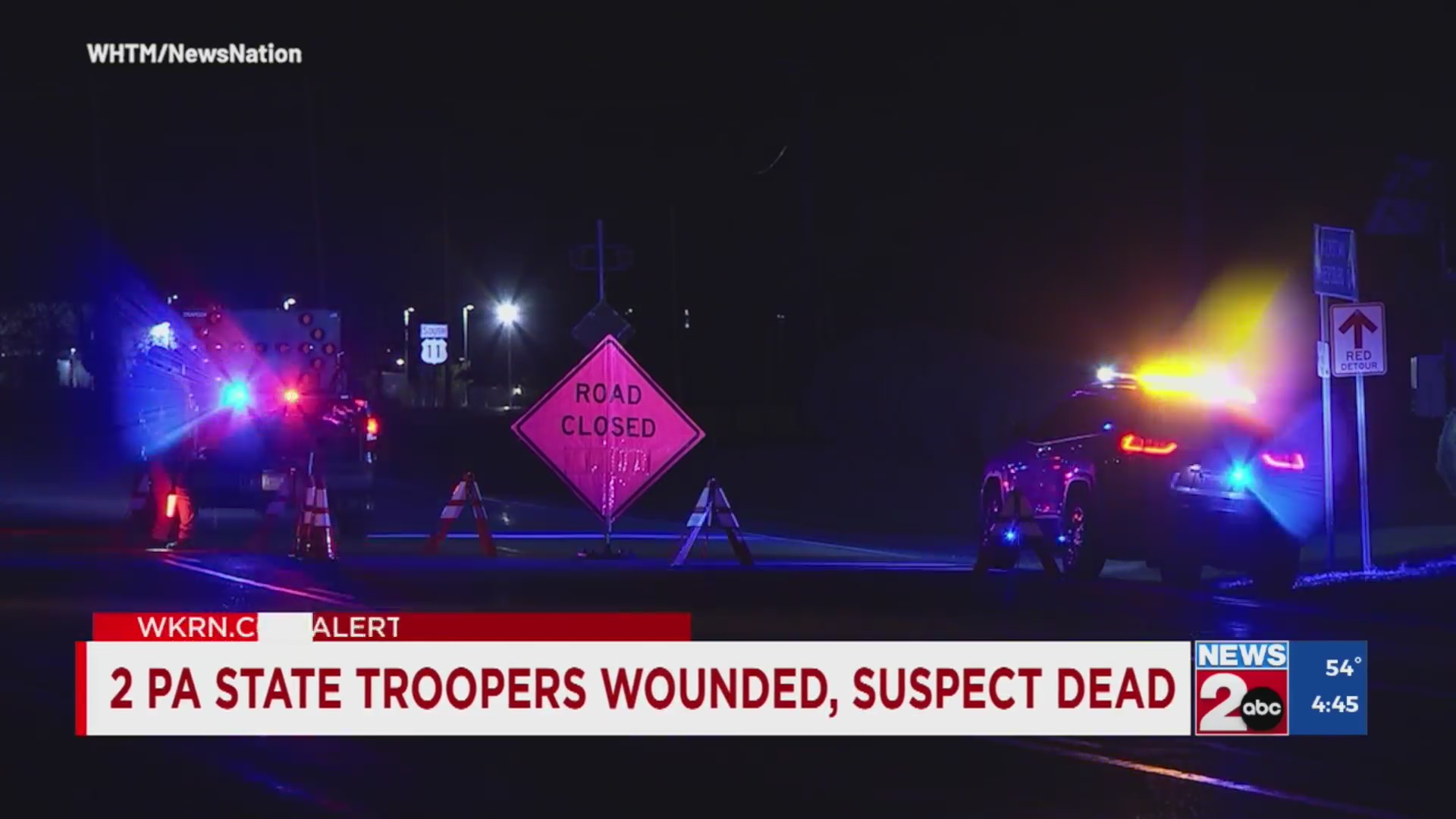 2 Pennsylvania state troopers wounded, suspect dead – WKRN News 2