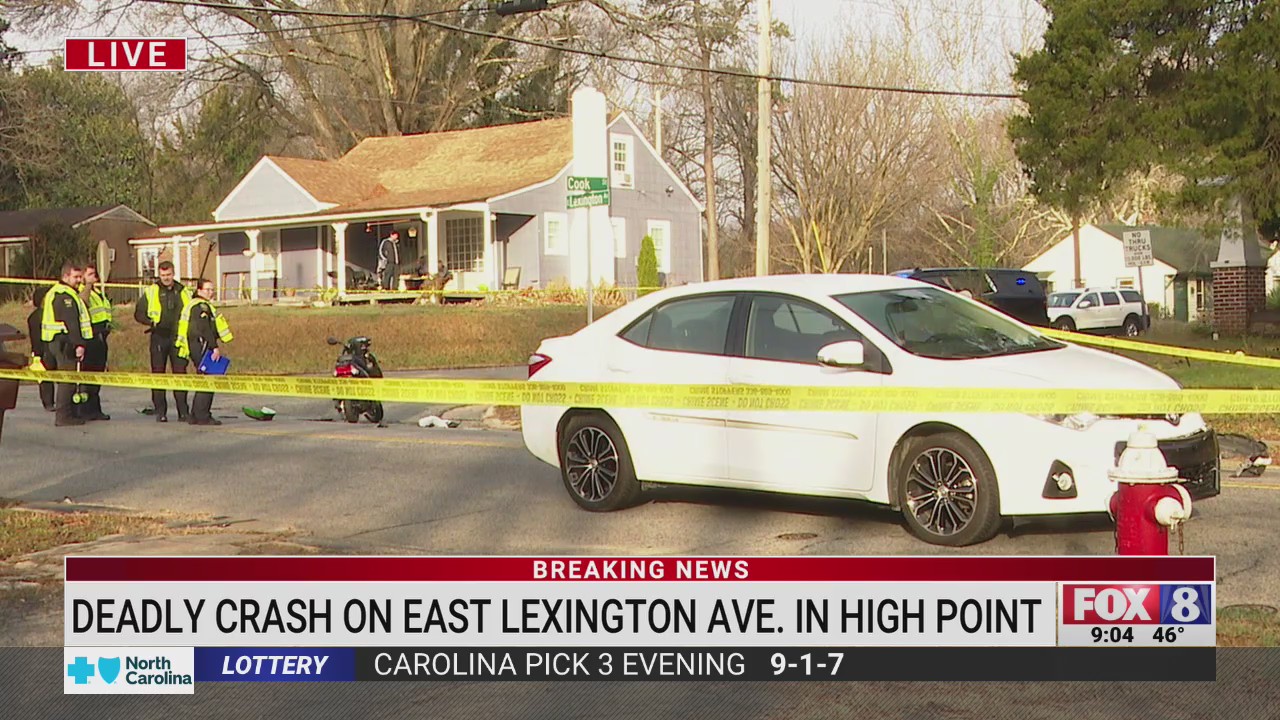 Fatal crash on East Lexington Avenue in High Point – FOX8 WGHP