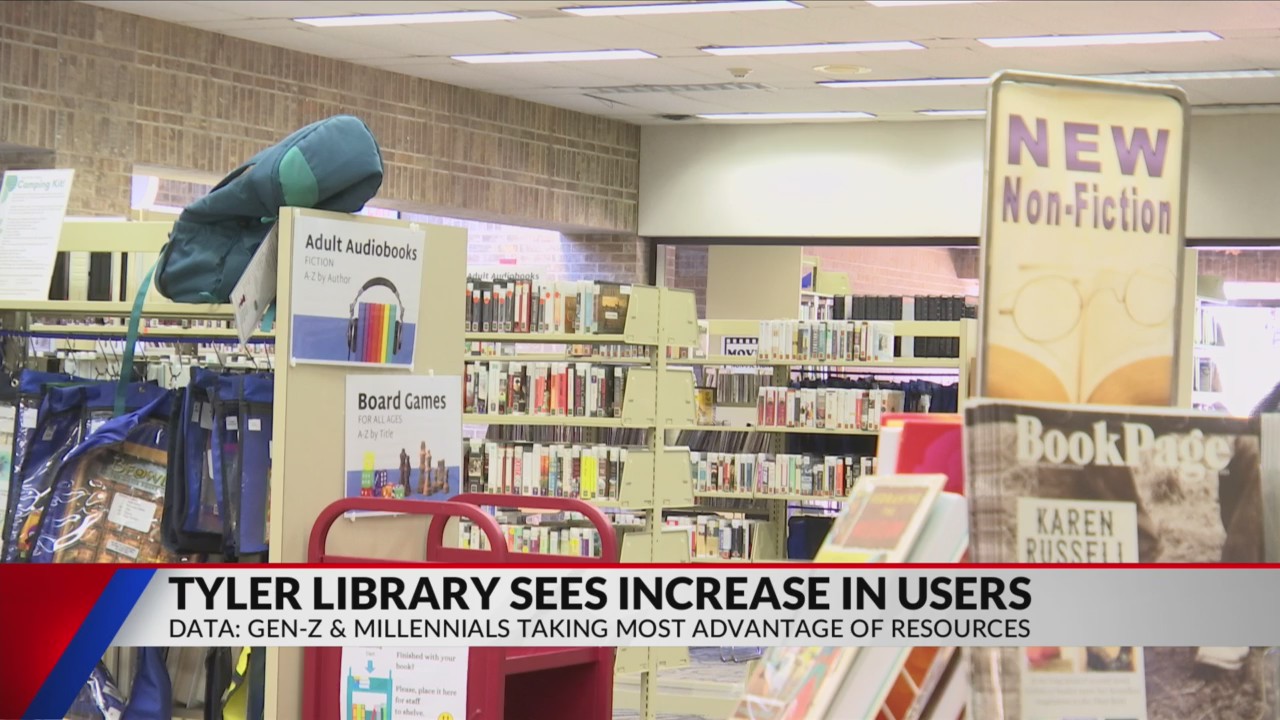 Tyler Public Library announces rise in young generations using ...