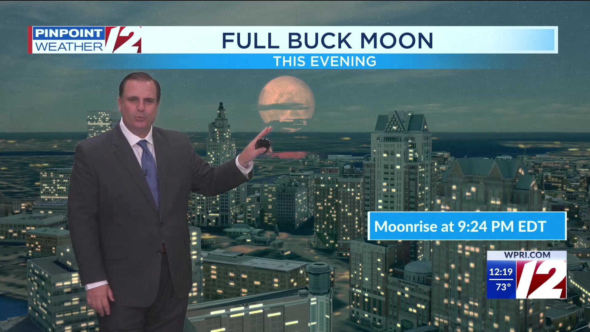 WPRI 12 Weather Forecast for 7/11/25: Clouds and sun this afternoon ...