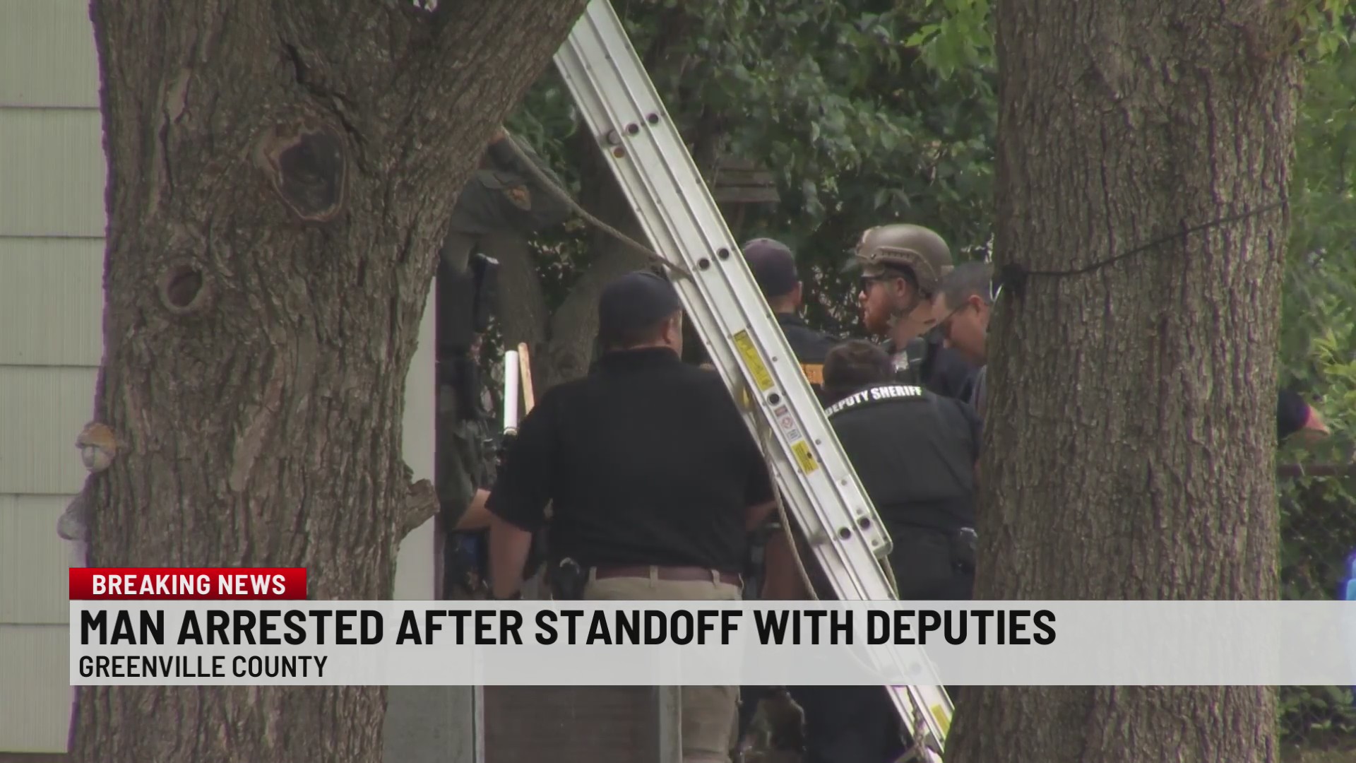 Man arrested after standoff with Greenville Co. deputies – WSPA 7NEWS