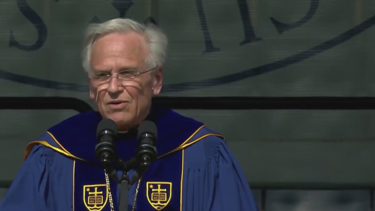 Notre Dame president’s commencement address inspires hope: Leland ...