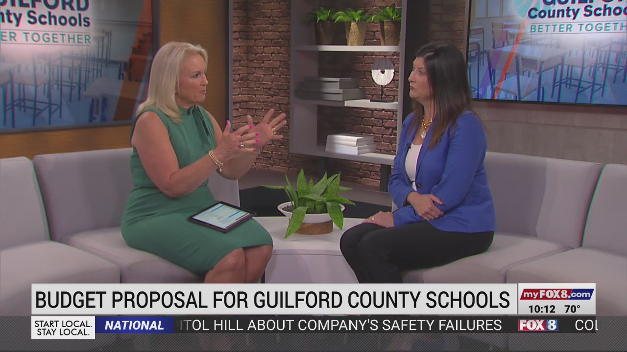 Dr Whitney Oakley discusses Guilford County Schools budget proposal