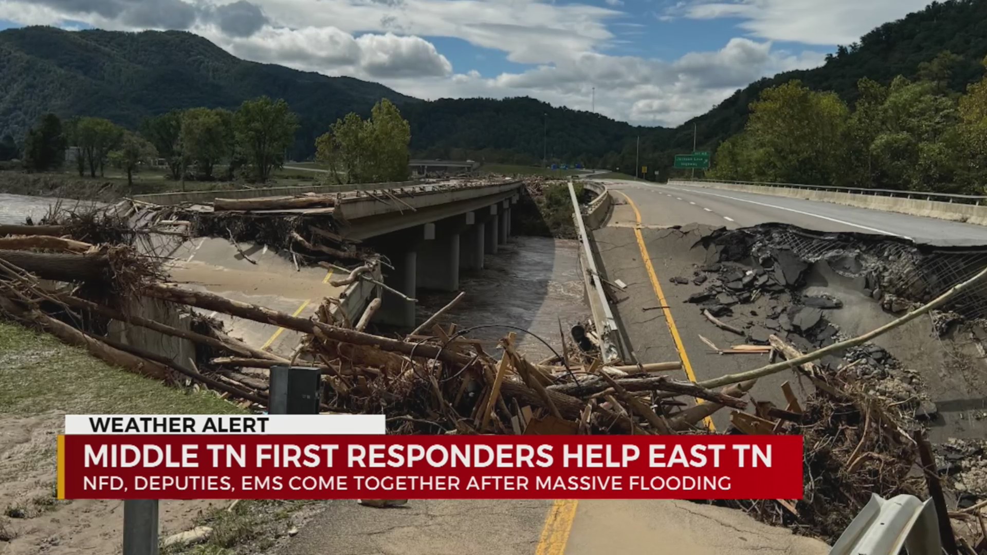 Middle TN agencies aid rescue missions in East TN after devastating