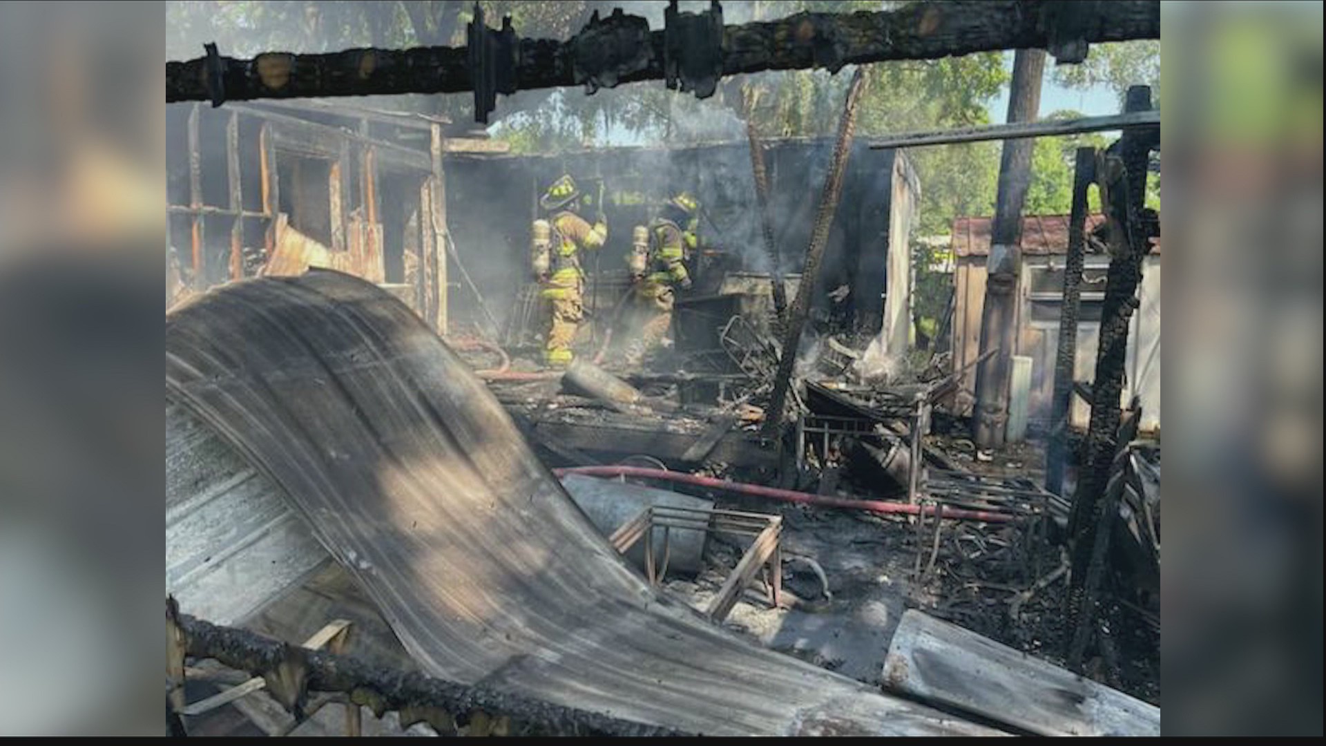 Quacco Road mobile home destroyed in fire – WSAV-TV