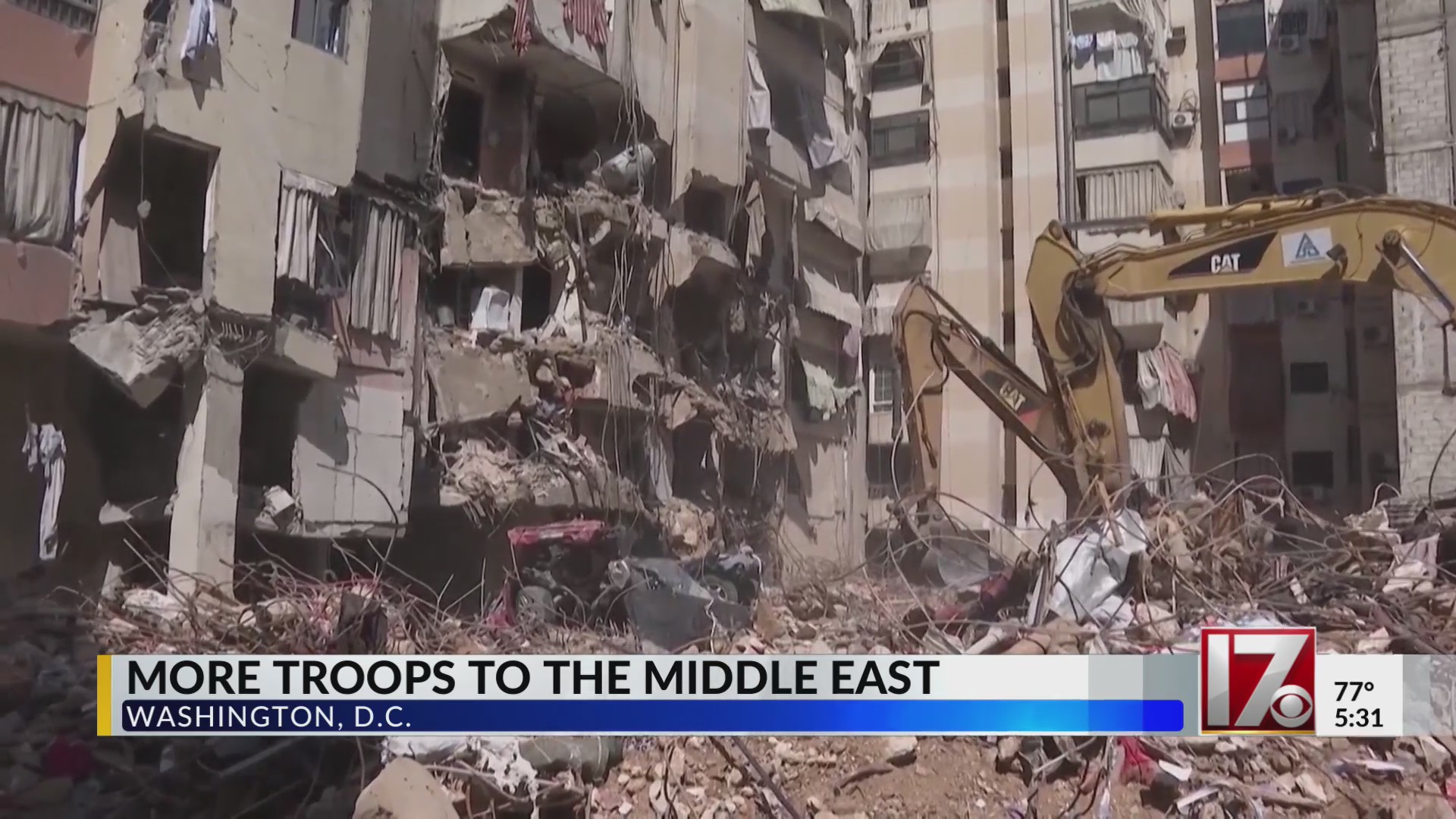 US sending more troops to Middle East as violence rises – CBS17.com