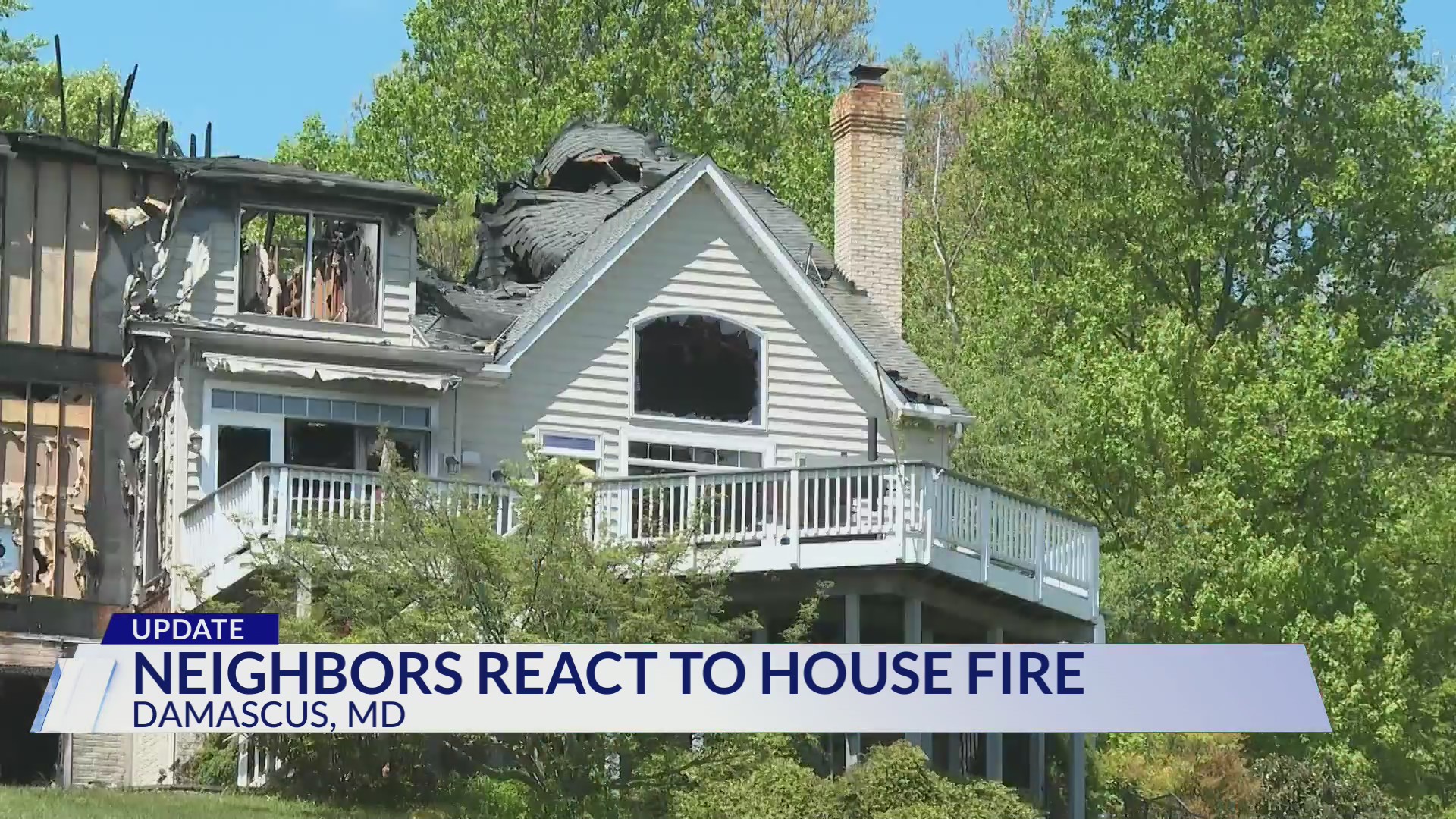 Neighbors recount moments large fire erupts out of Damascus home – DC ...