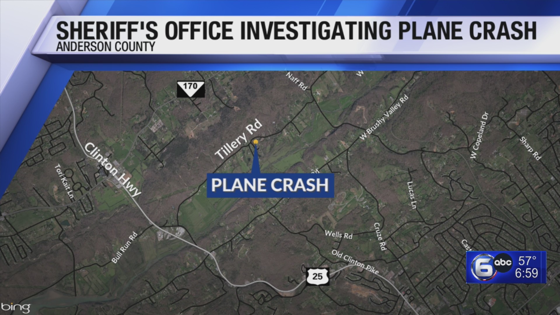 Sheriff’s Office Investigating Plane Crash – WATE 6 On Your Side