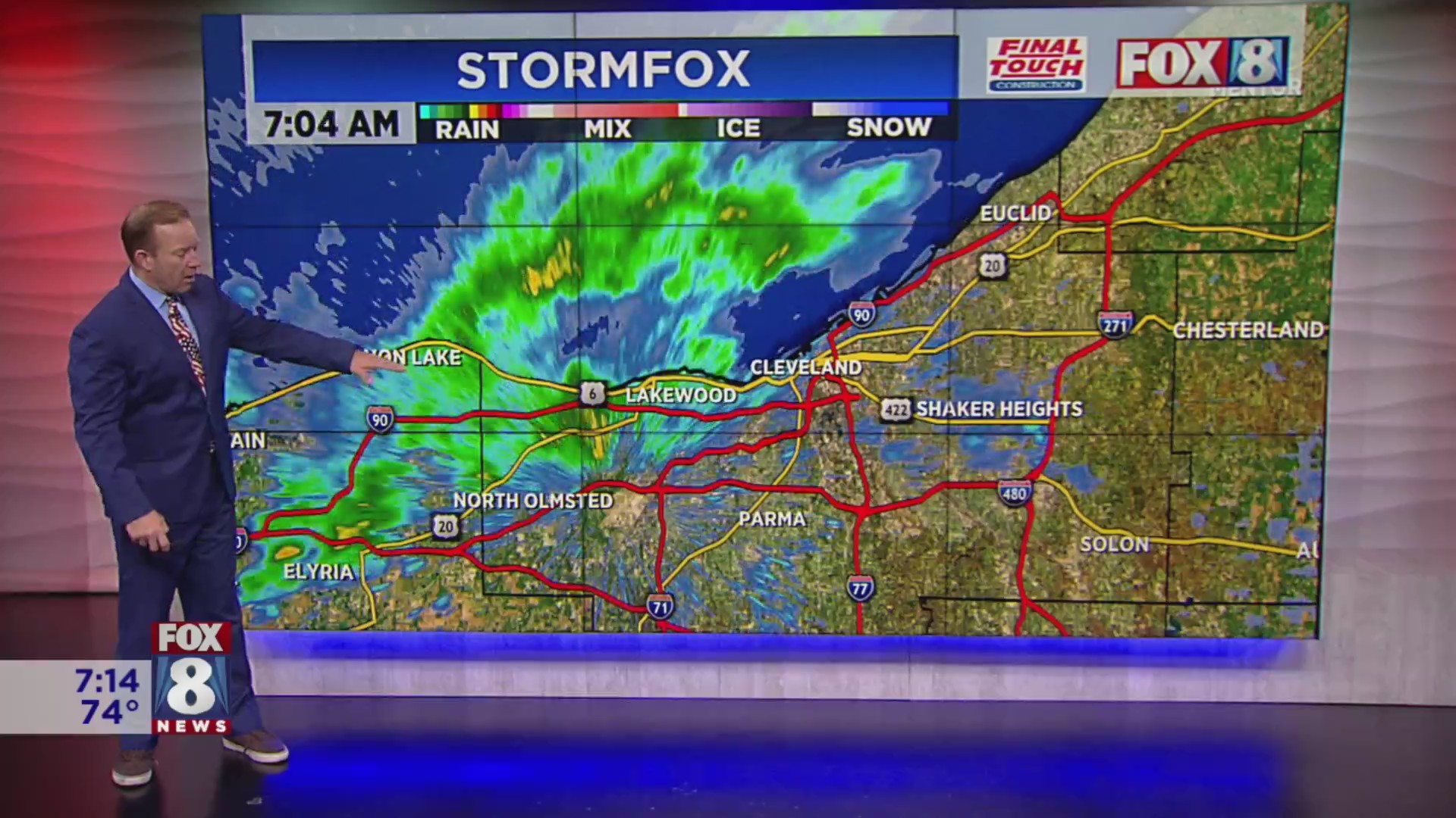 Holiday forecast: When to expect rain showers – Fox 8 Cleveland WJW