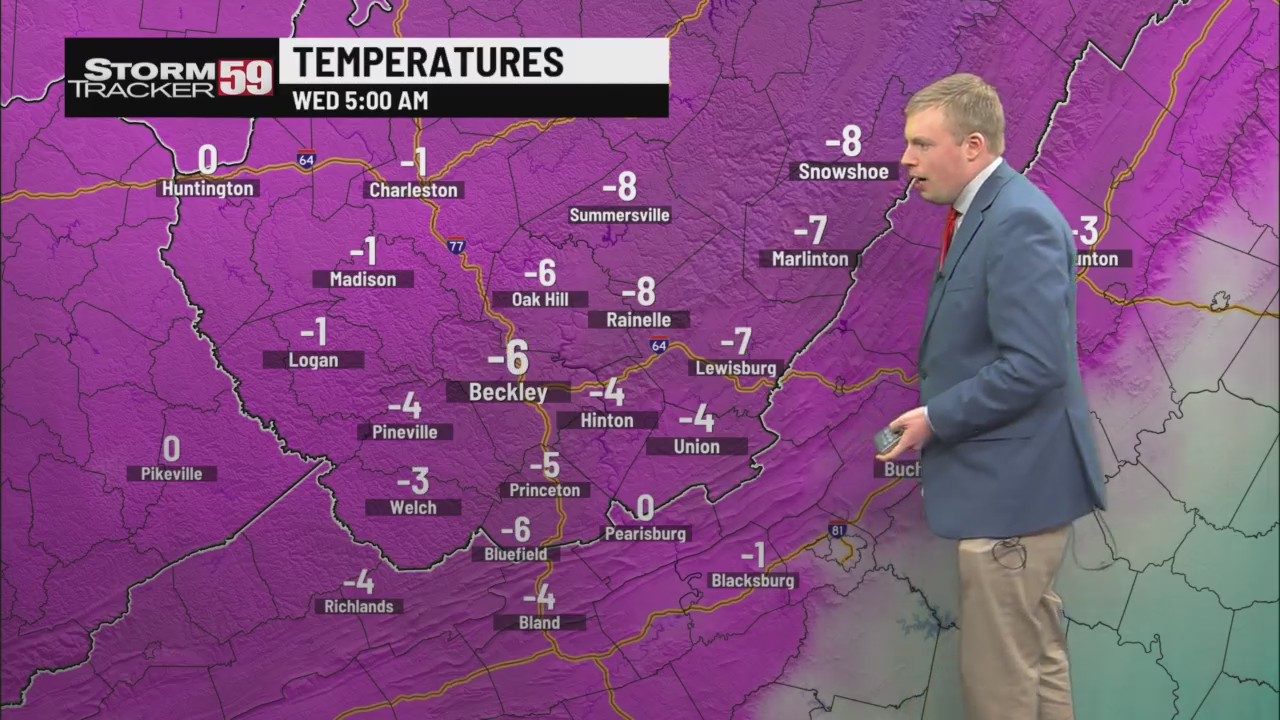 Coldest night in two years tonight, but warmer days ahead – WVNS