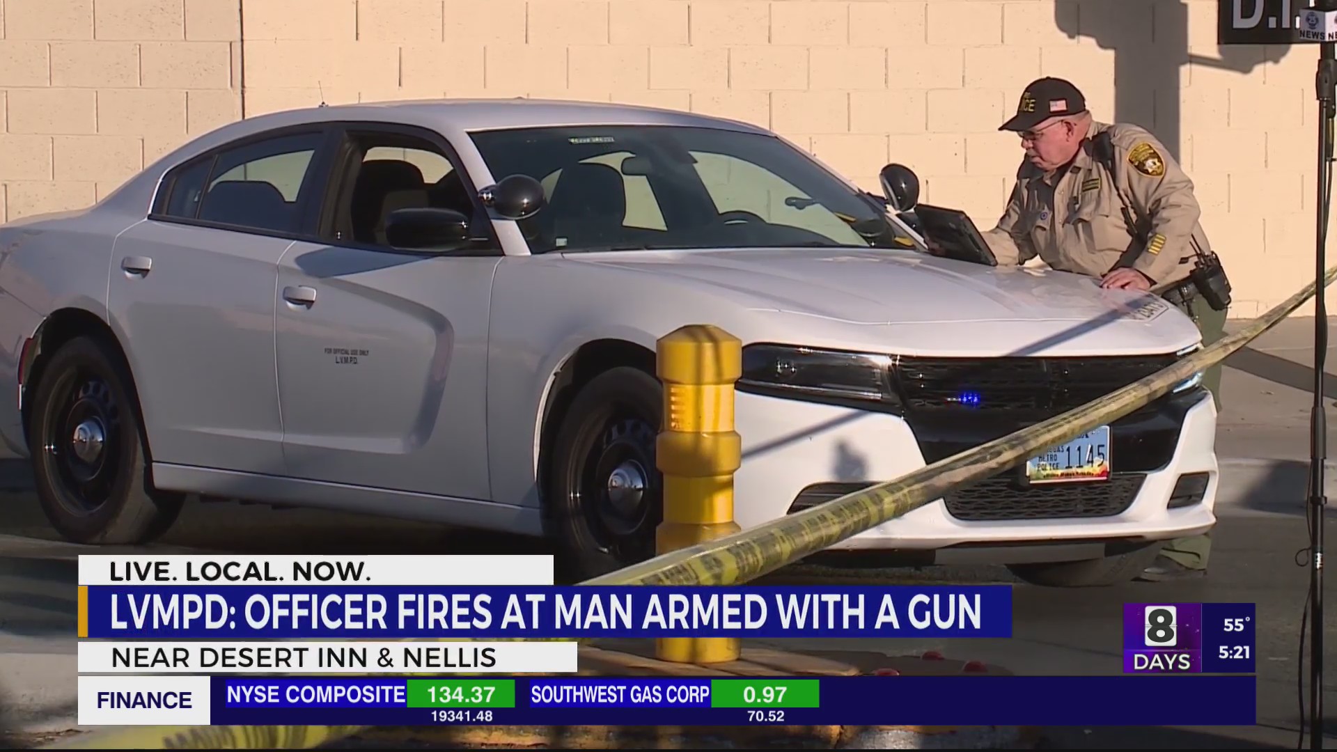 Police shot at armed man during barricade in east Las Vegas valley – KLAS