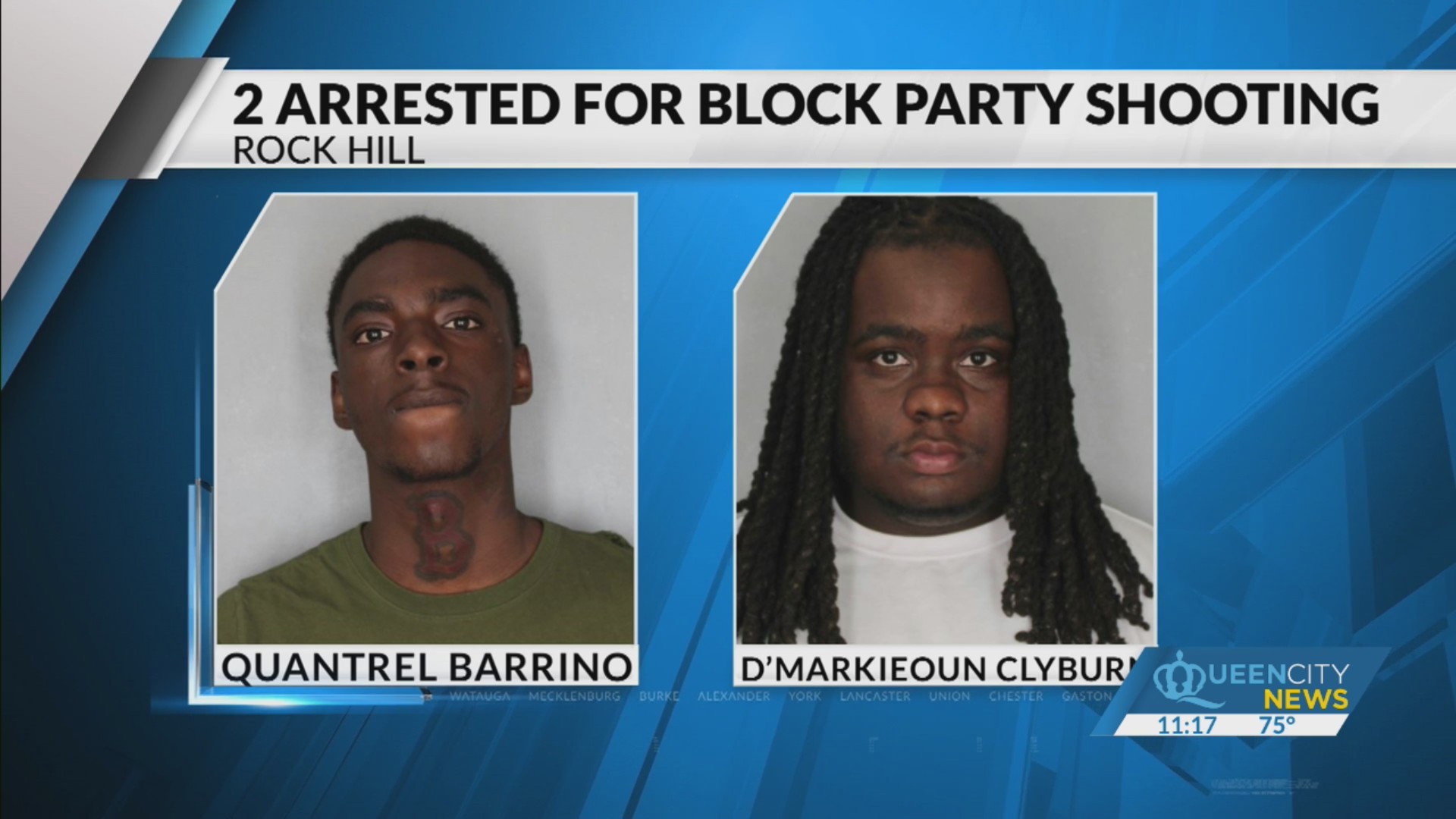 2nd teen charged in Rock Hill block party shooting – Queen City News