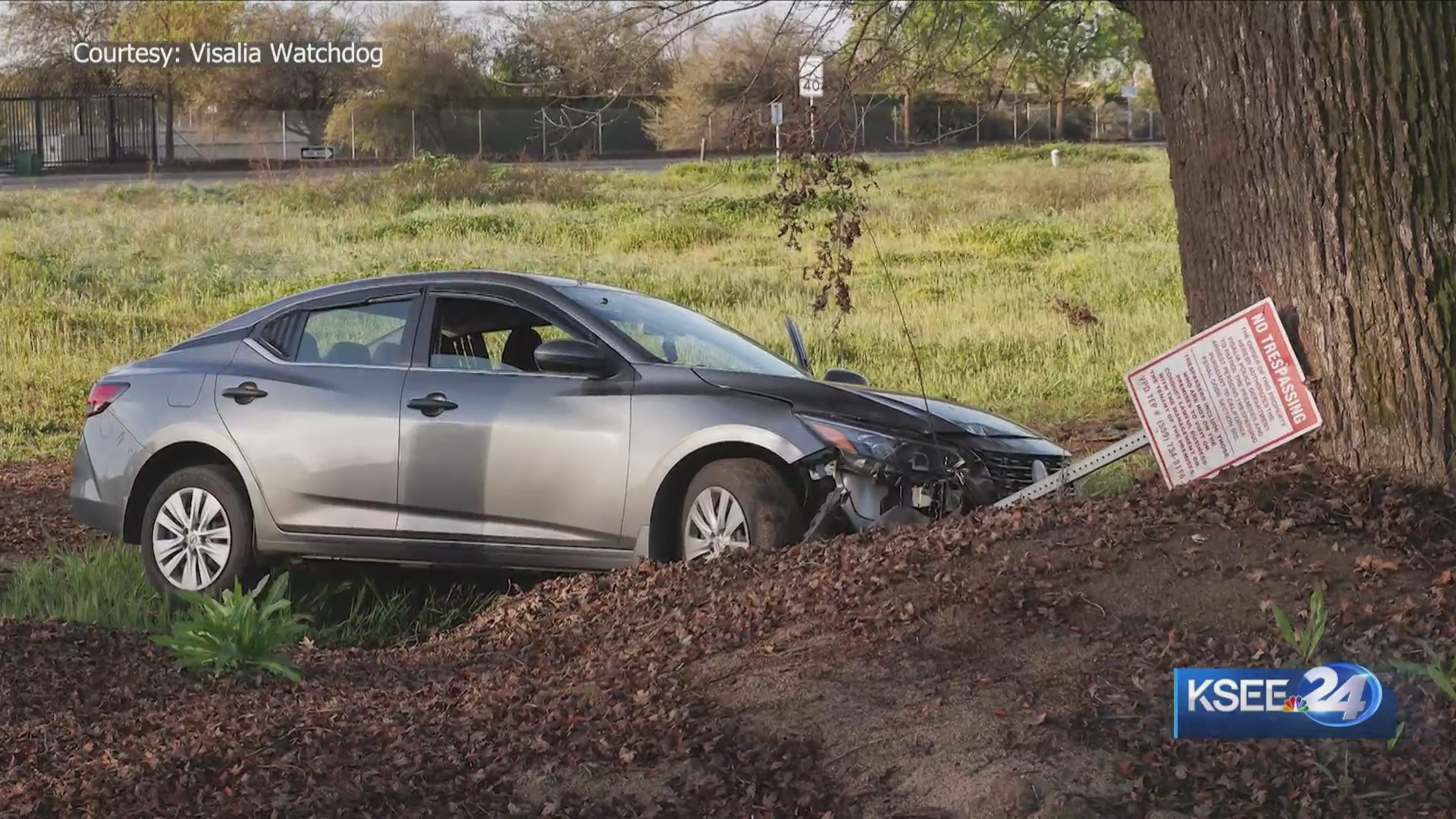 Visalia teen arrested after stolen vehicle crash, suspect sought ...