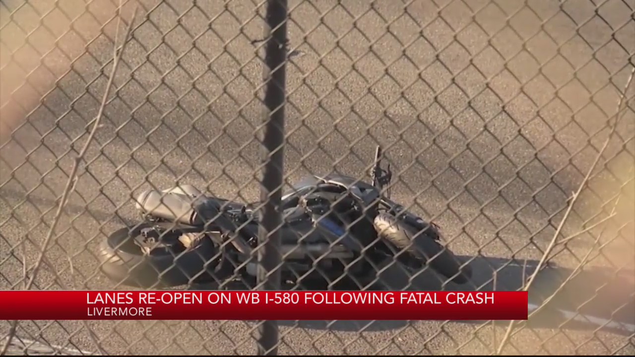 Motorcyclist killed in crash on I-580 in Livermore – KRON4