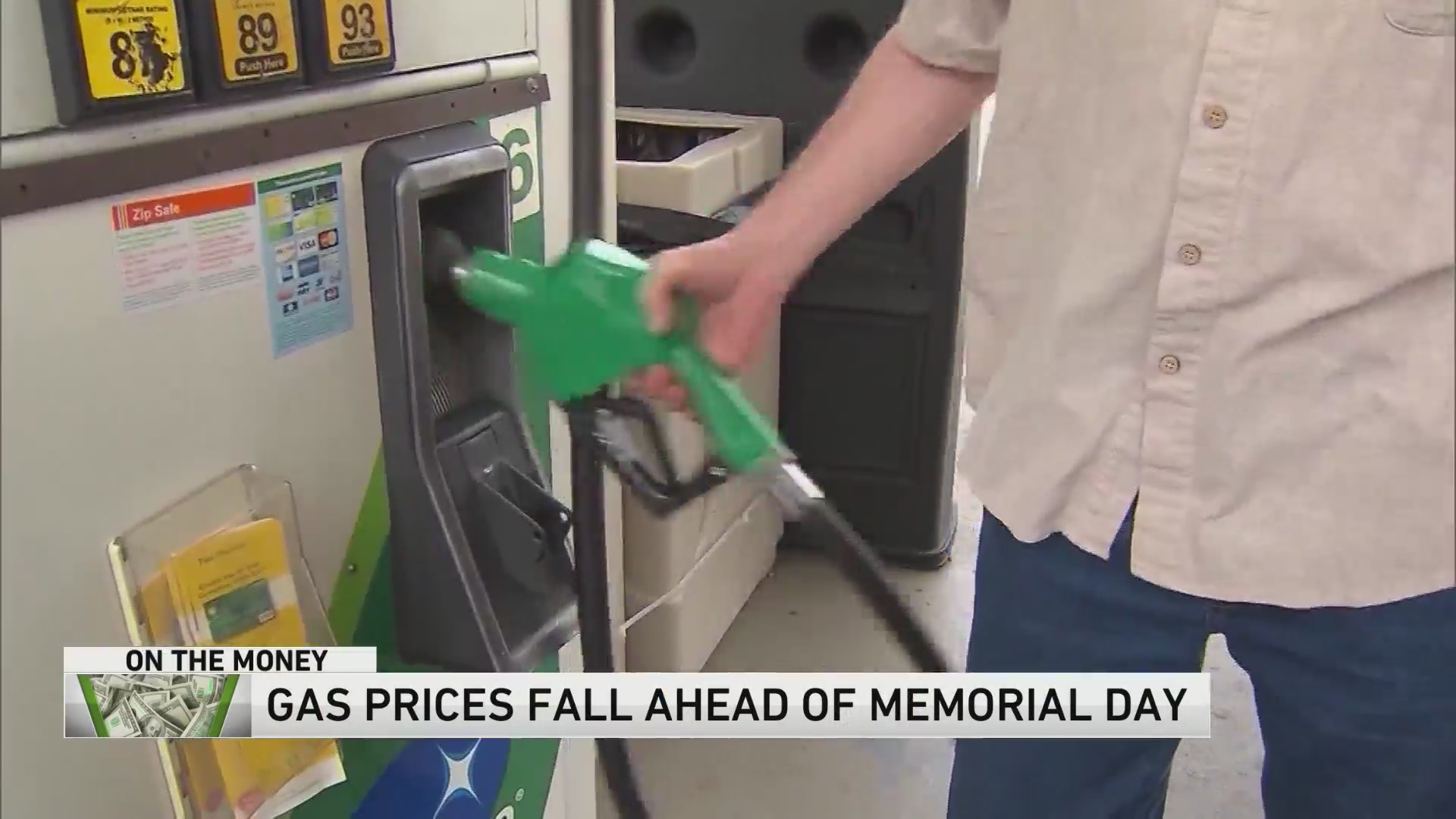 Gas prices fall ahead of Memorial Day – WGN-TV