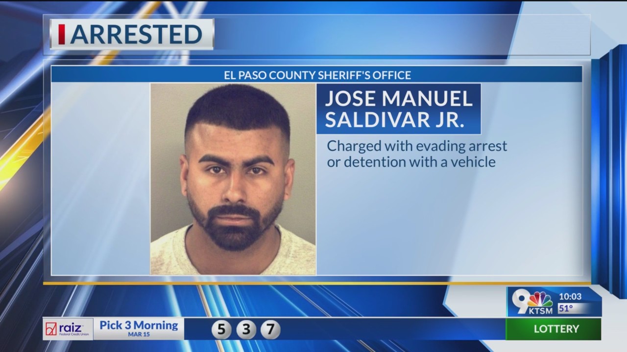 Man arrested after allegedly fleeing from traffic stop – KTSM 9 News