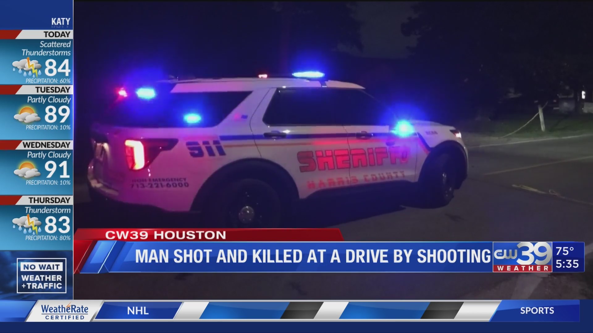 Man shot and killed in drive-by shooting | CW39 Houston – CW39 Houston
