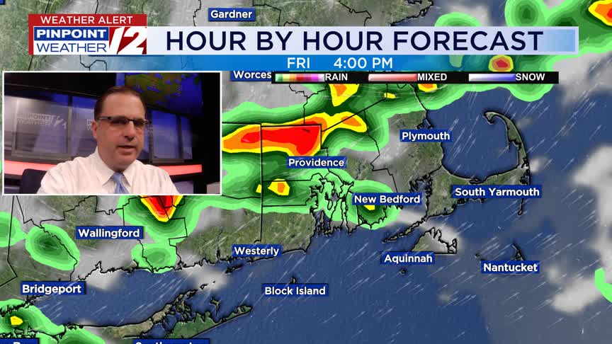 WPRI 12 Weather Now 7/25/25: Hot and humid today with late day ...