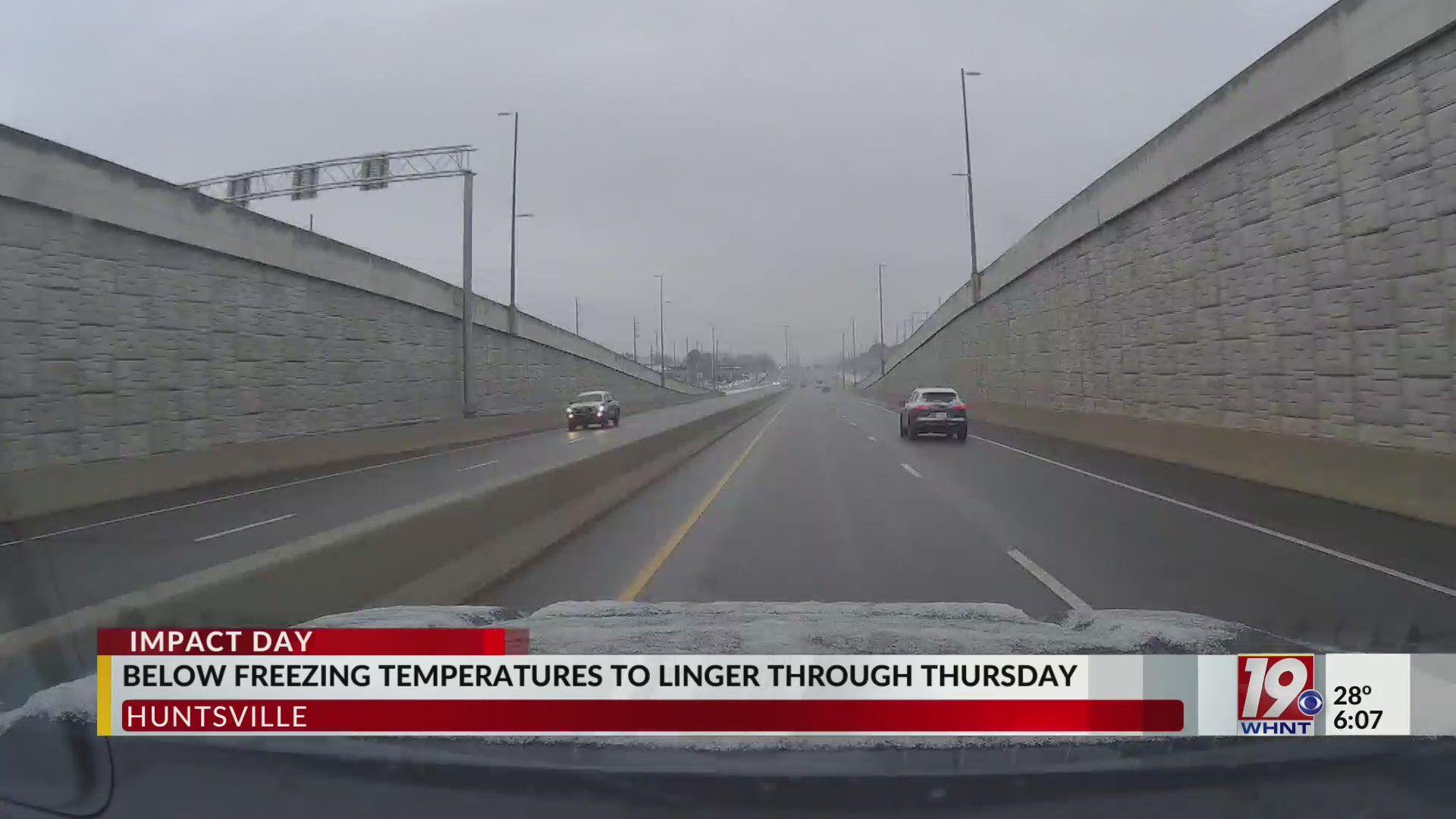 Below Freezing Temperatures to Linger Through Thursday | Feb. 19, 2025 ...