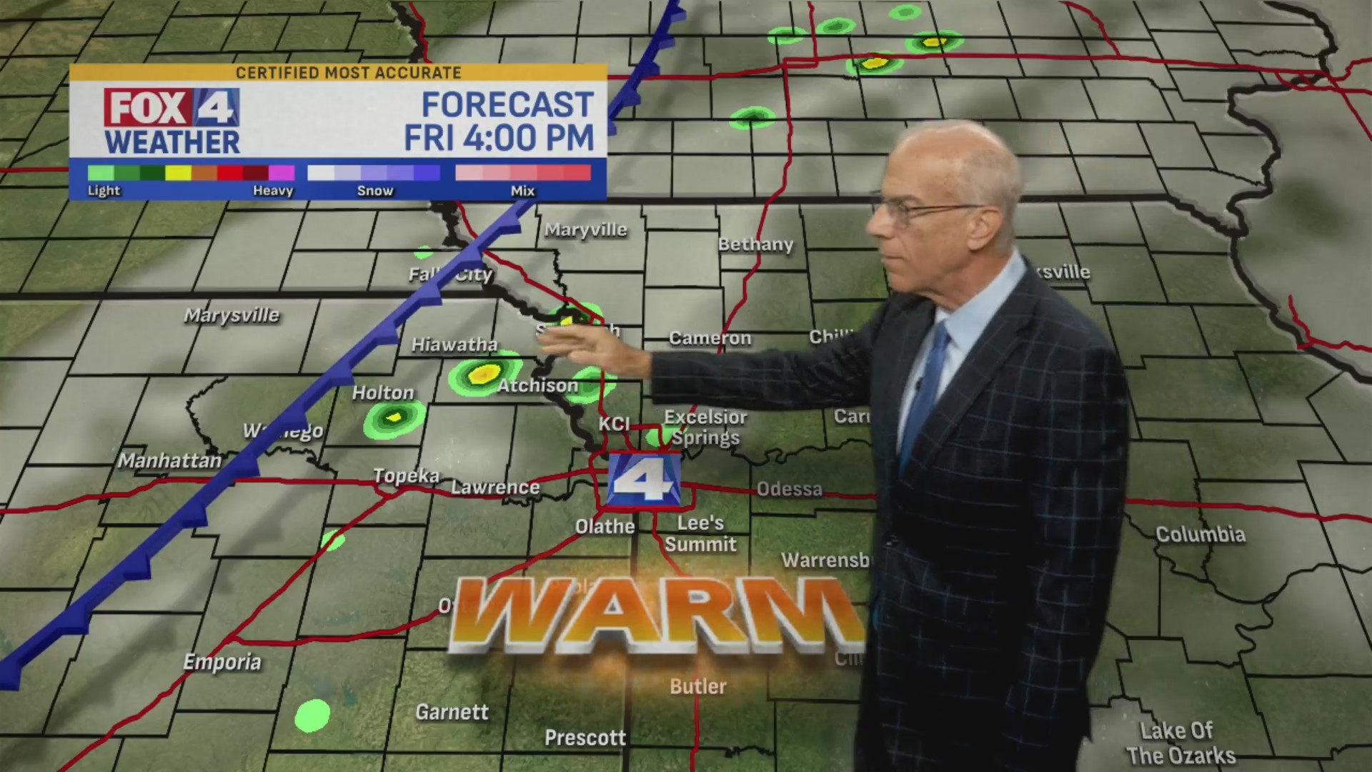 Wednesday night forecast – FOX 4 Kansas City WDAF-TV | News, Weather ...