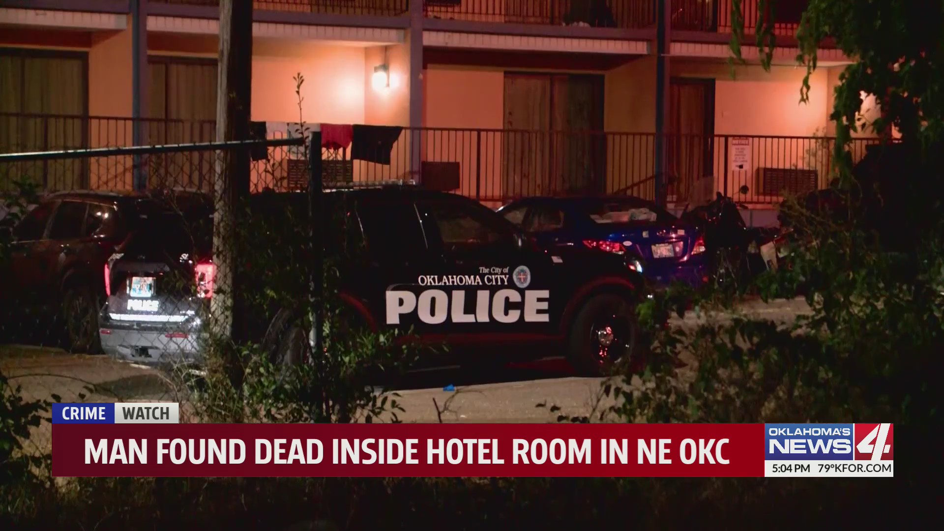 Man found dead inside hotel room in NE OKC – KFOR.com Oklahoma City