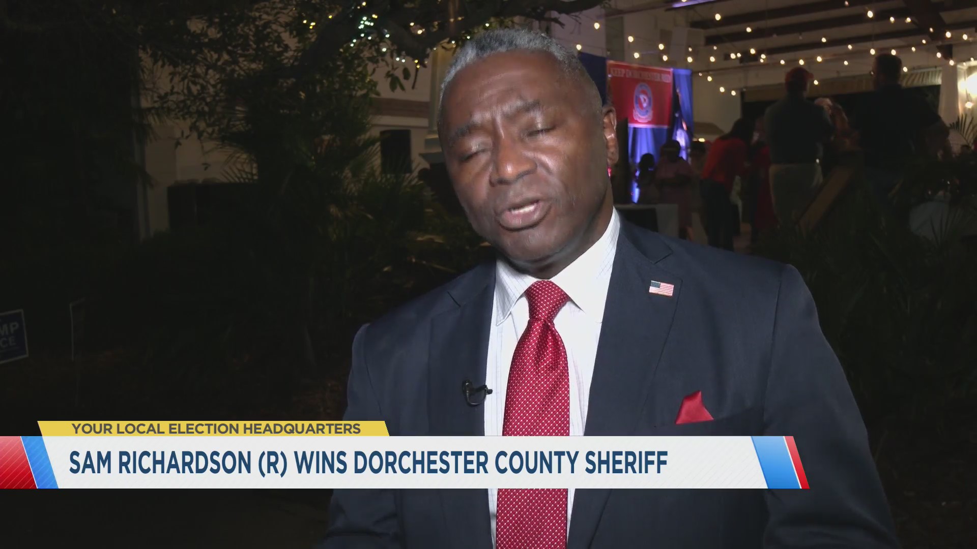 Sam Richardson wins Dorchester County Sheriff – WCBD News 2