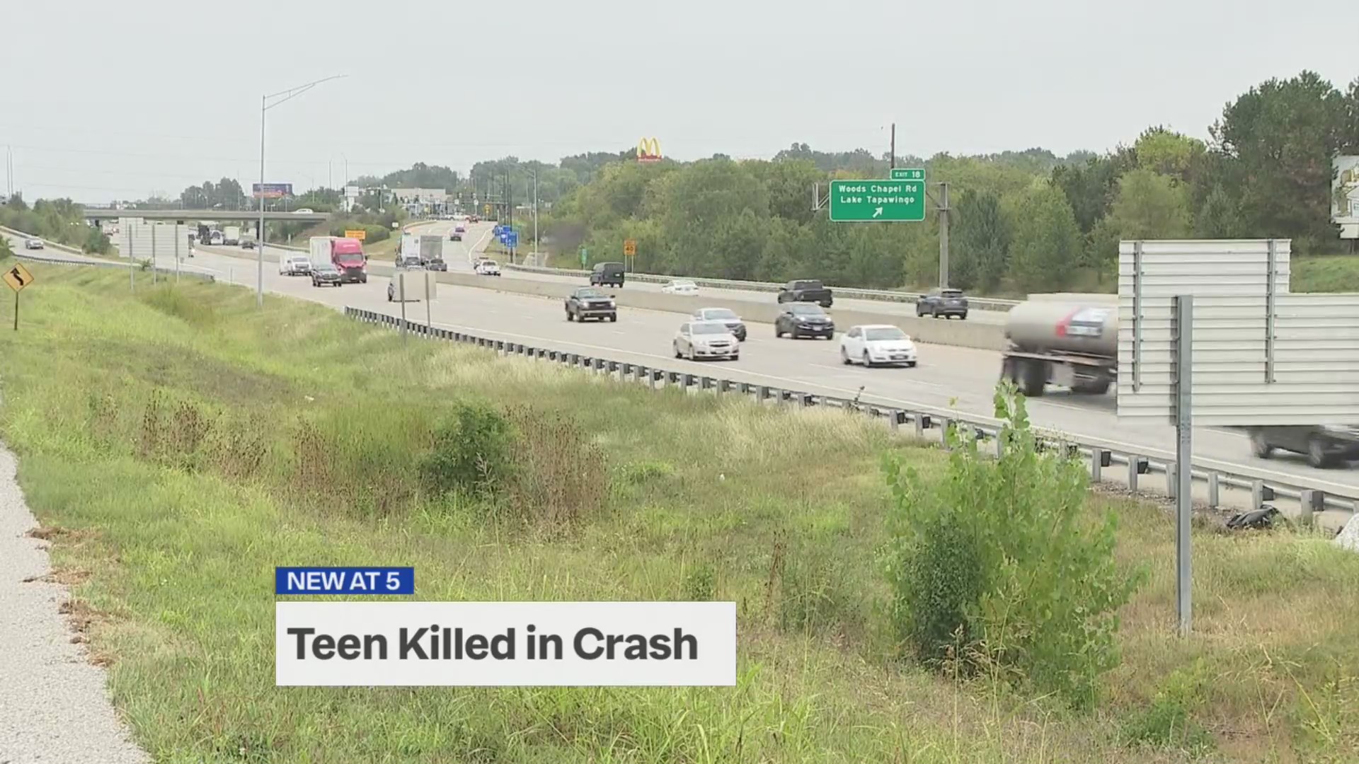 1 teen dead, 2 teens injured after crash on I-70 in Blue Springs – FOX ...